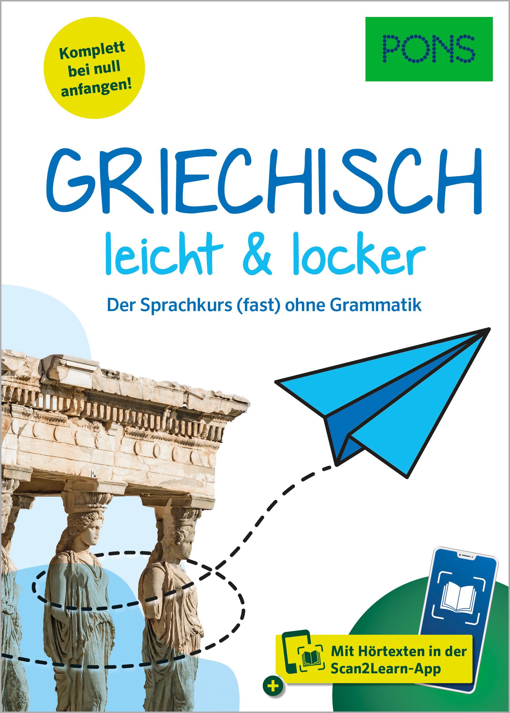 Vorderes Coverbild PONS Griechisch leicht & locker