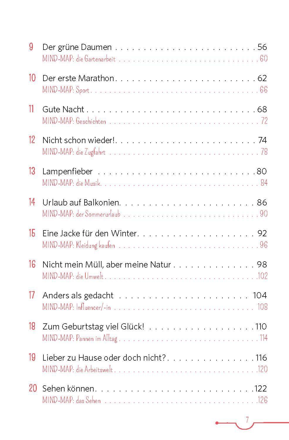 Beispielinhalt (Bild) PONS 5-Minuten-Lektüren DaF Als ich klein war (A2)