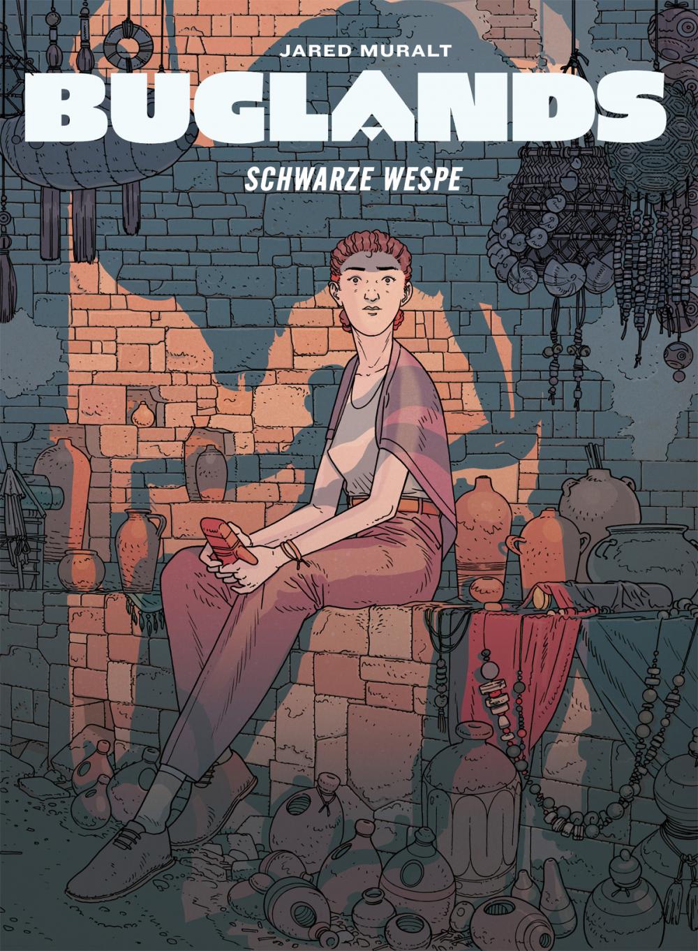 Vorderes Coverbild Buglands: Die schwarze Wespe