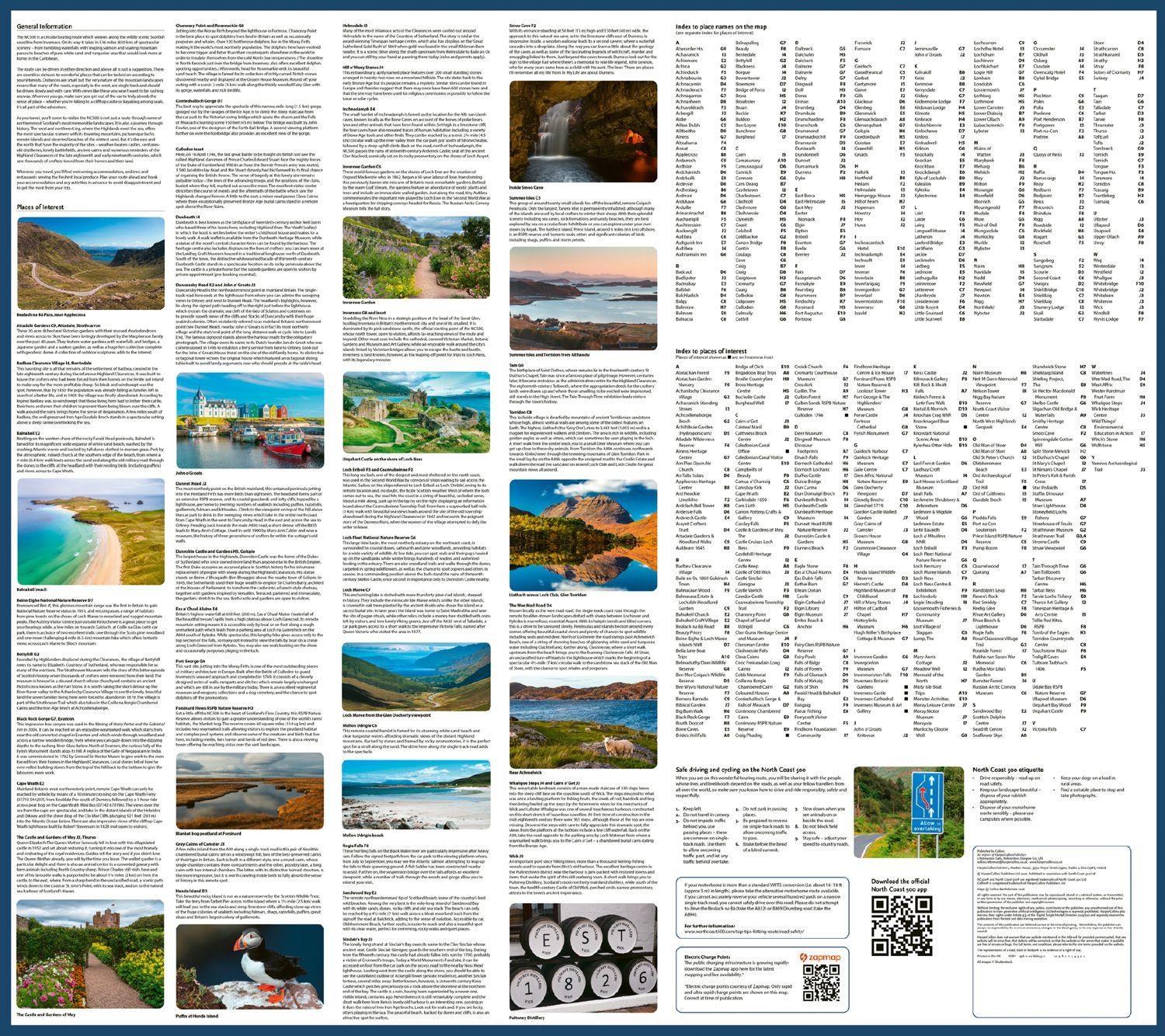 Beispielinhalt (Bild) NC500 Pocket Map