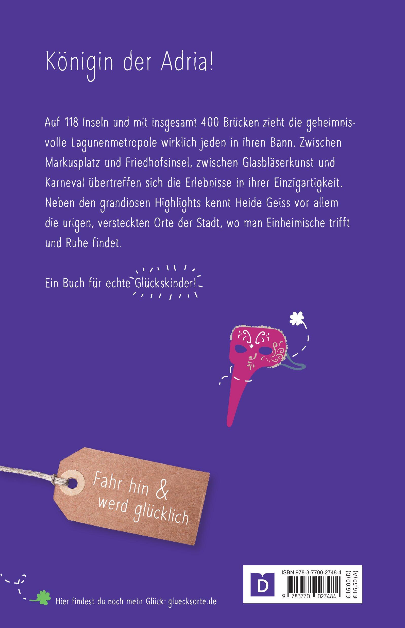 Rückseitencover Glücksorte in Venedig