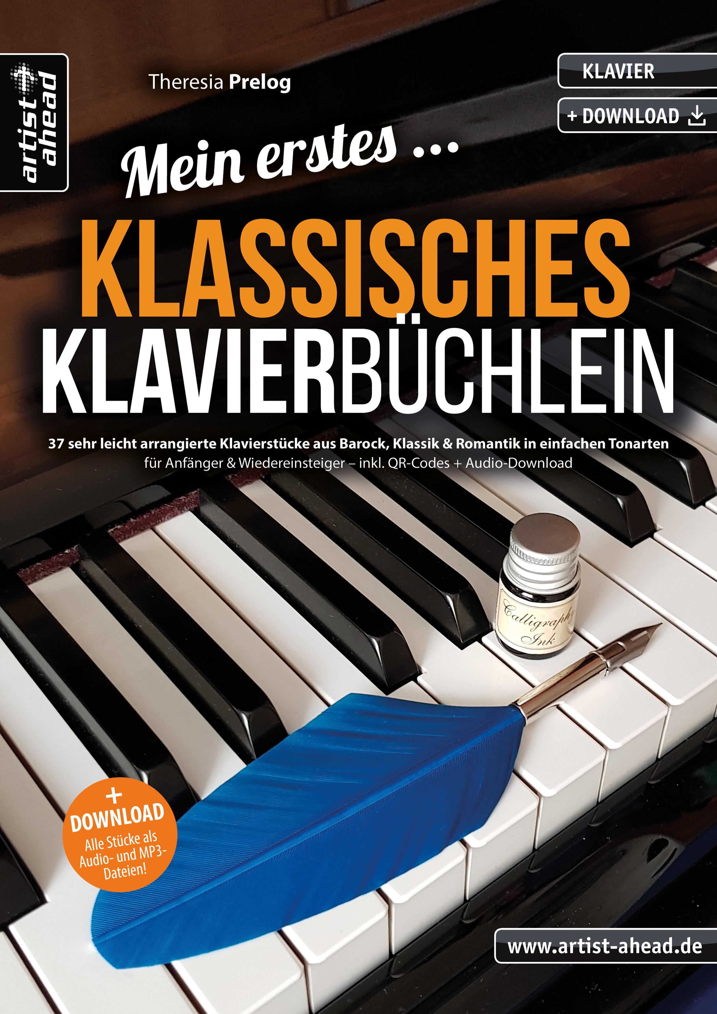 Vorderes Coverbild Mein erstes klassisches Klavierbüchlein