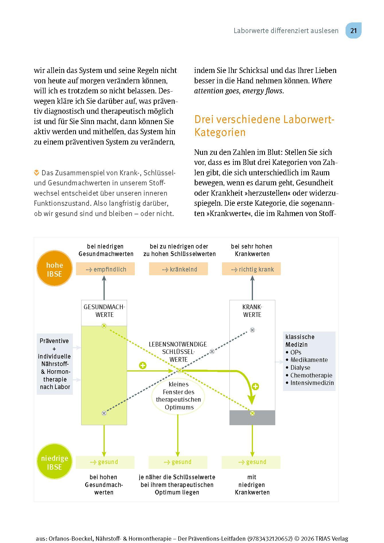 Beispielinhalt (Bild) Nährstoff- & Hormontherapie - Der Präventions-Leitfaden