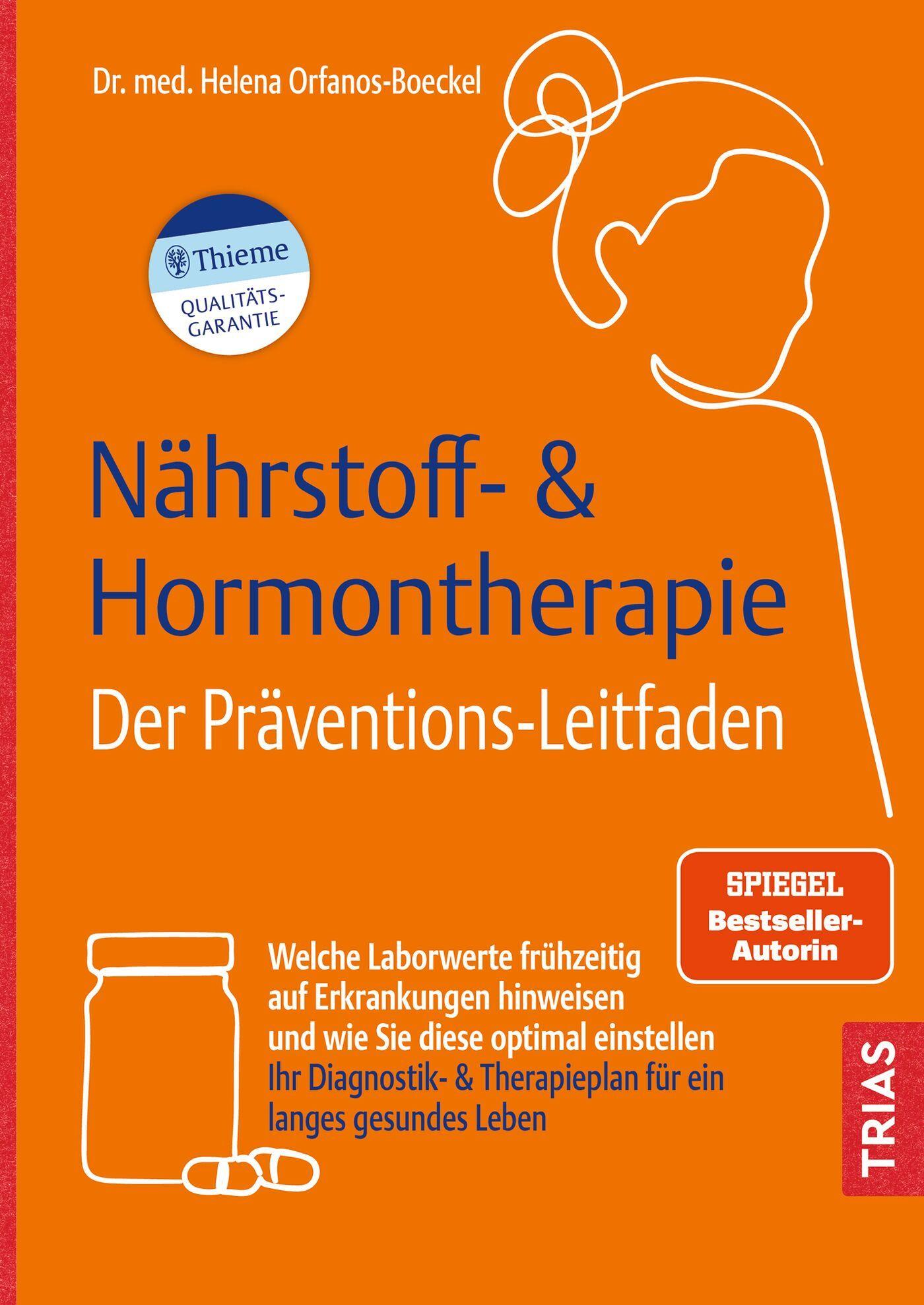 Vorderes Coverbild Nährstoff- & Hormontherapie - Der Präventions-Leitfaden