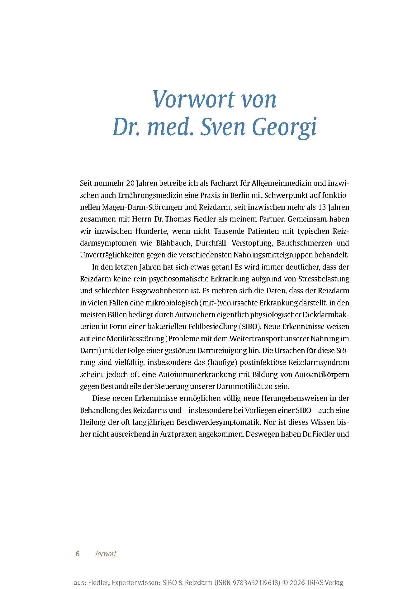 Beispielinhalt (Bild) Expertenwissen: SIBO & Reizdarm