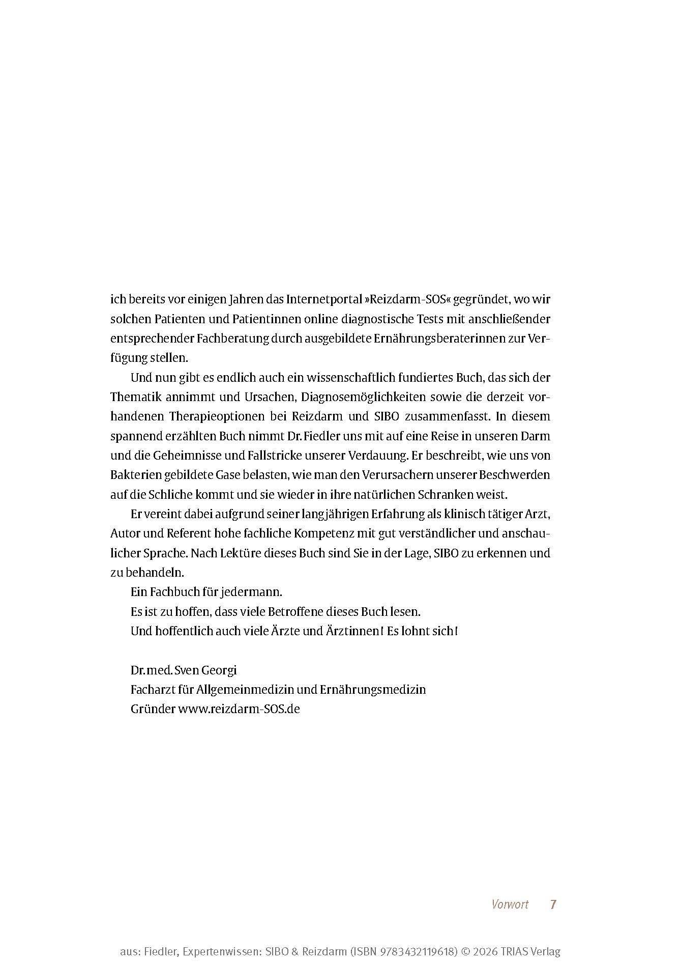 Beispielinhalt (Bild) Expertenwissen: SIBO & Reizdarm