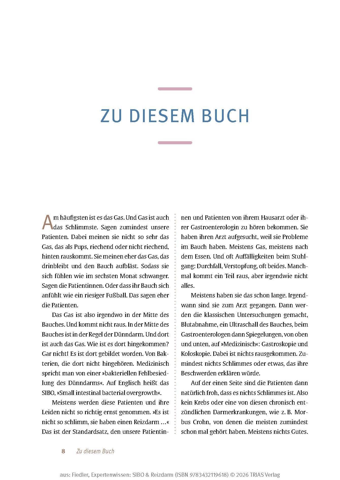 Beispielinhalt (Bild) Expertenwissen: SIBO & Reizdarm