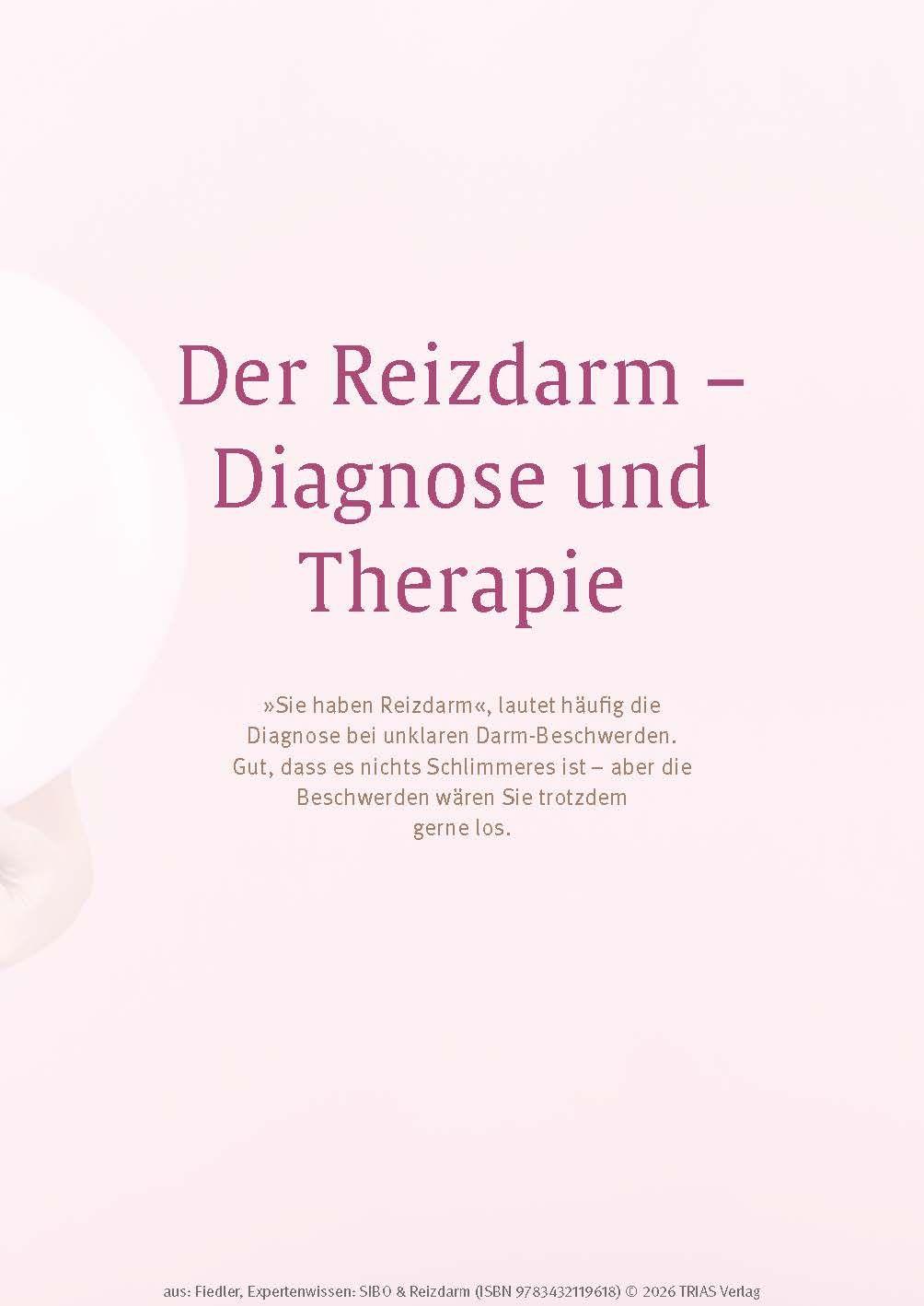Beispielinhalt (Bild) Expertenwissen: SIBO & Reizdarm