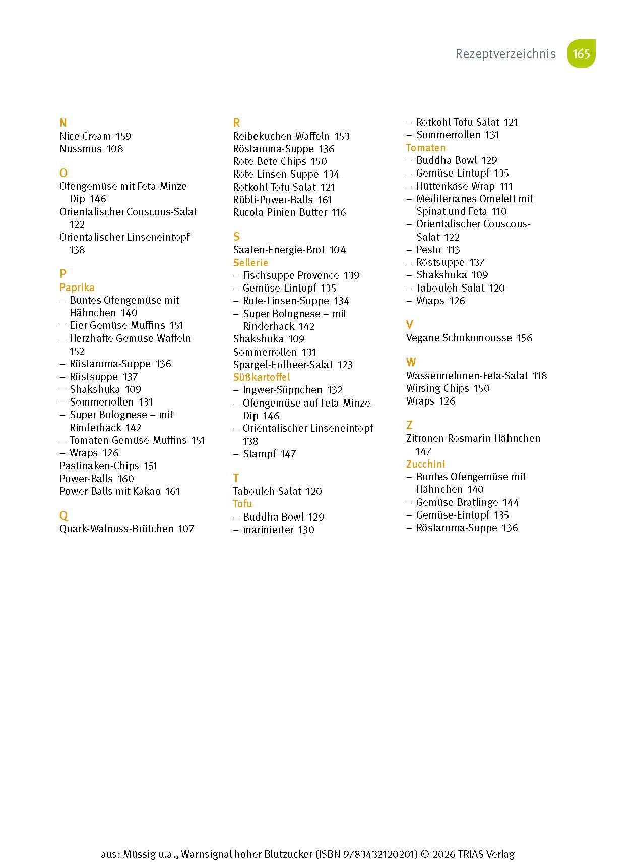 Beispielinhalt (Bild) Warnsignal hoher Blutzucker