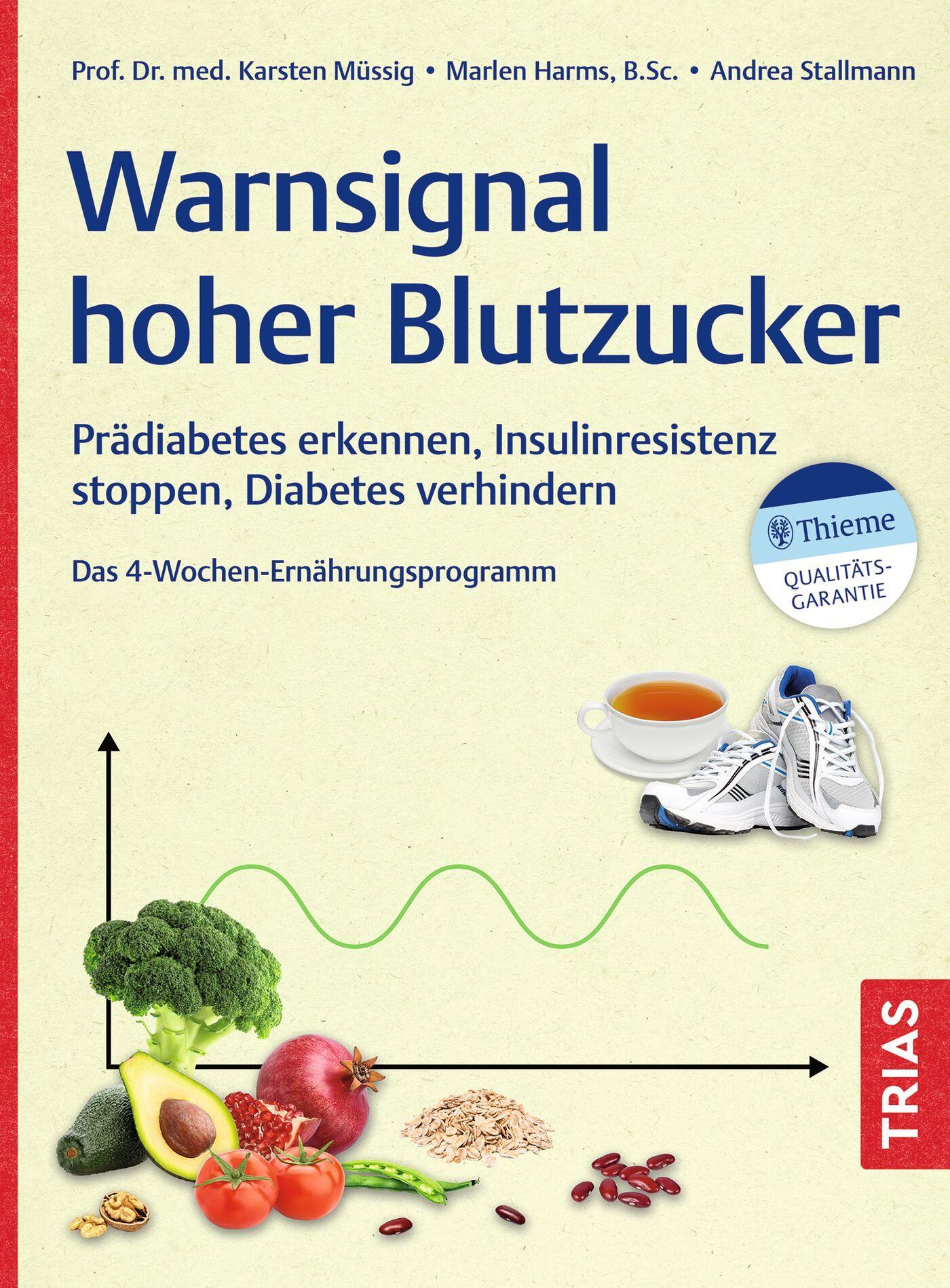 Vorderes Coverbild Warnsignal hoher Blutzucker