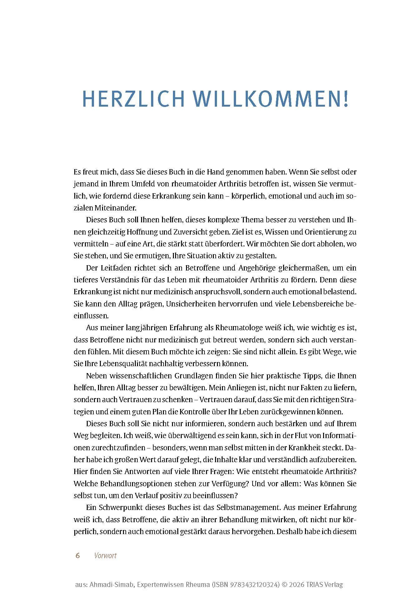 Beispielinhalt (Bild) Expertenwissen: Rheuma