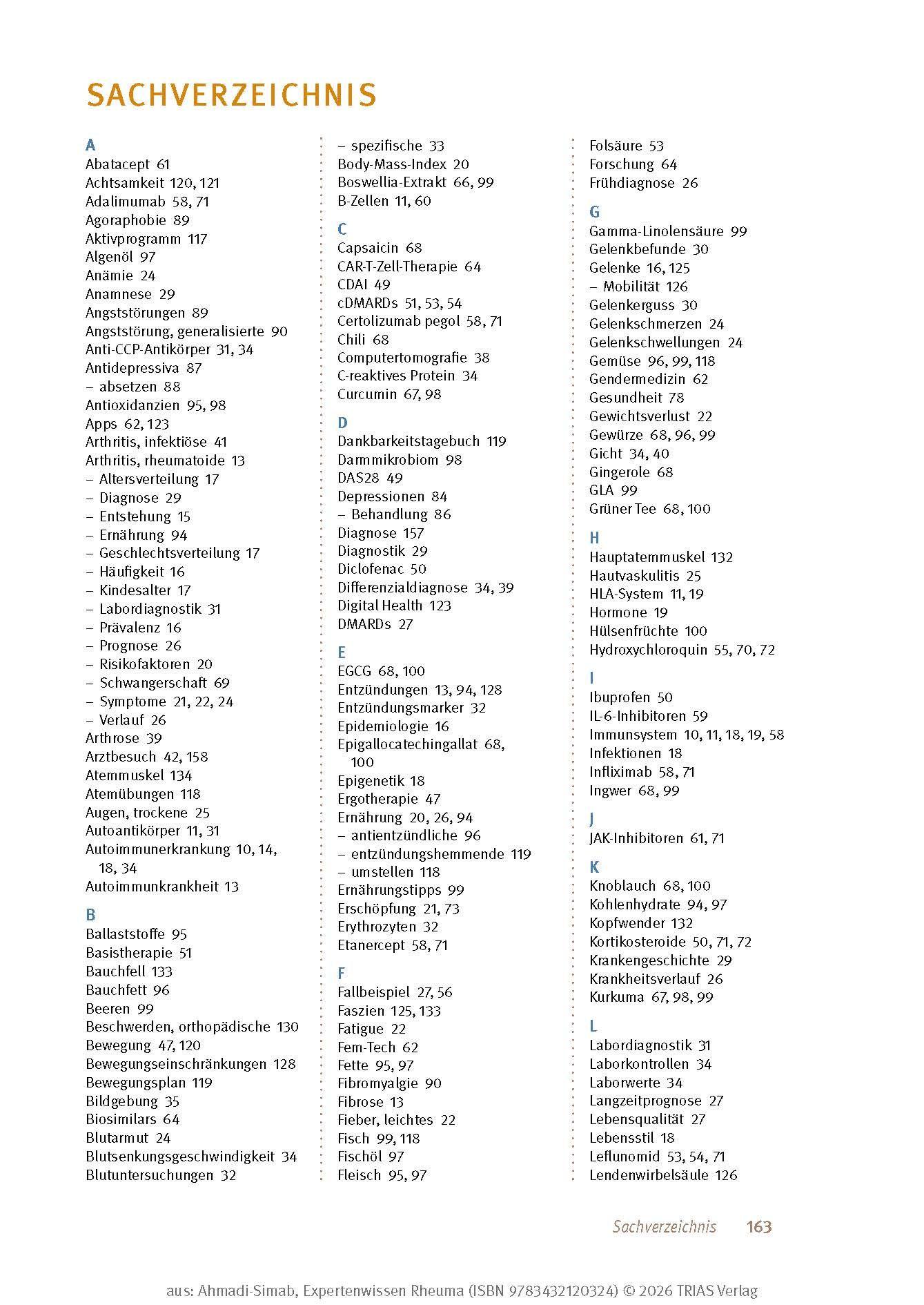 Beispielinhalt (Bild) Expertenwissen: Rheuma