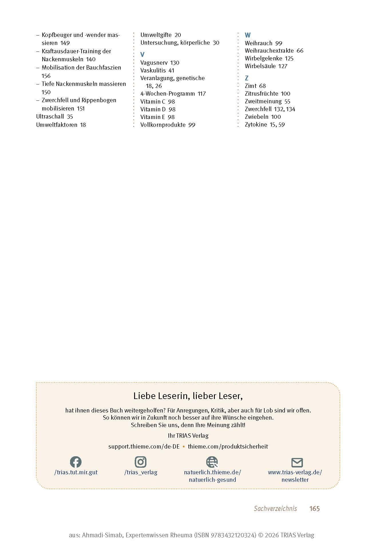 Beispielinhalt (Bild) Expertenwissen: Rheuma