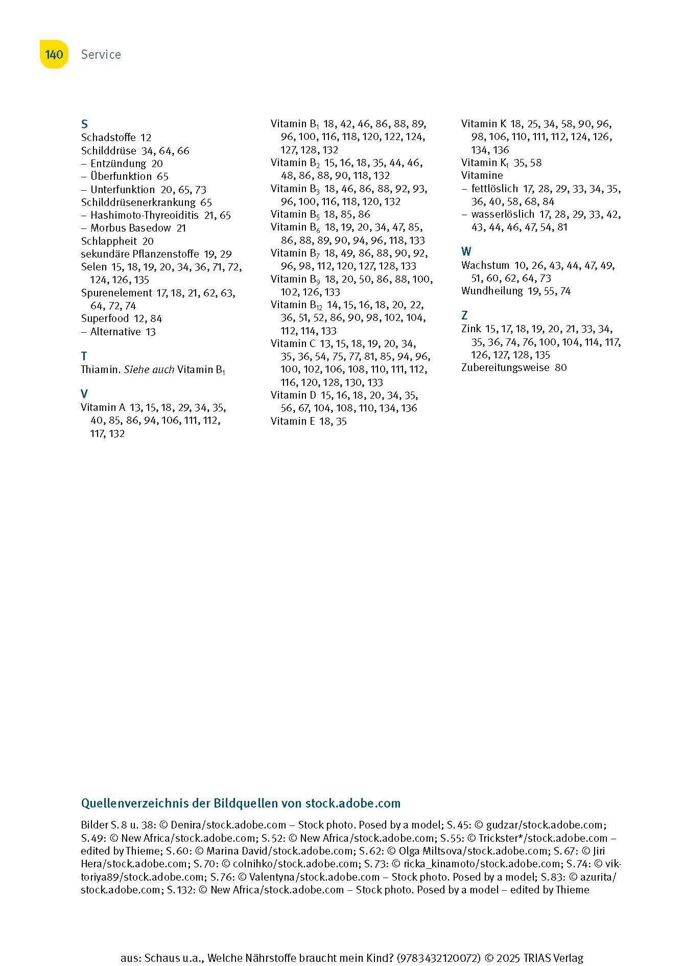 Beispielinhalt (Bild) Welche Nährstoffe braucht mein Kind?