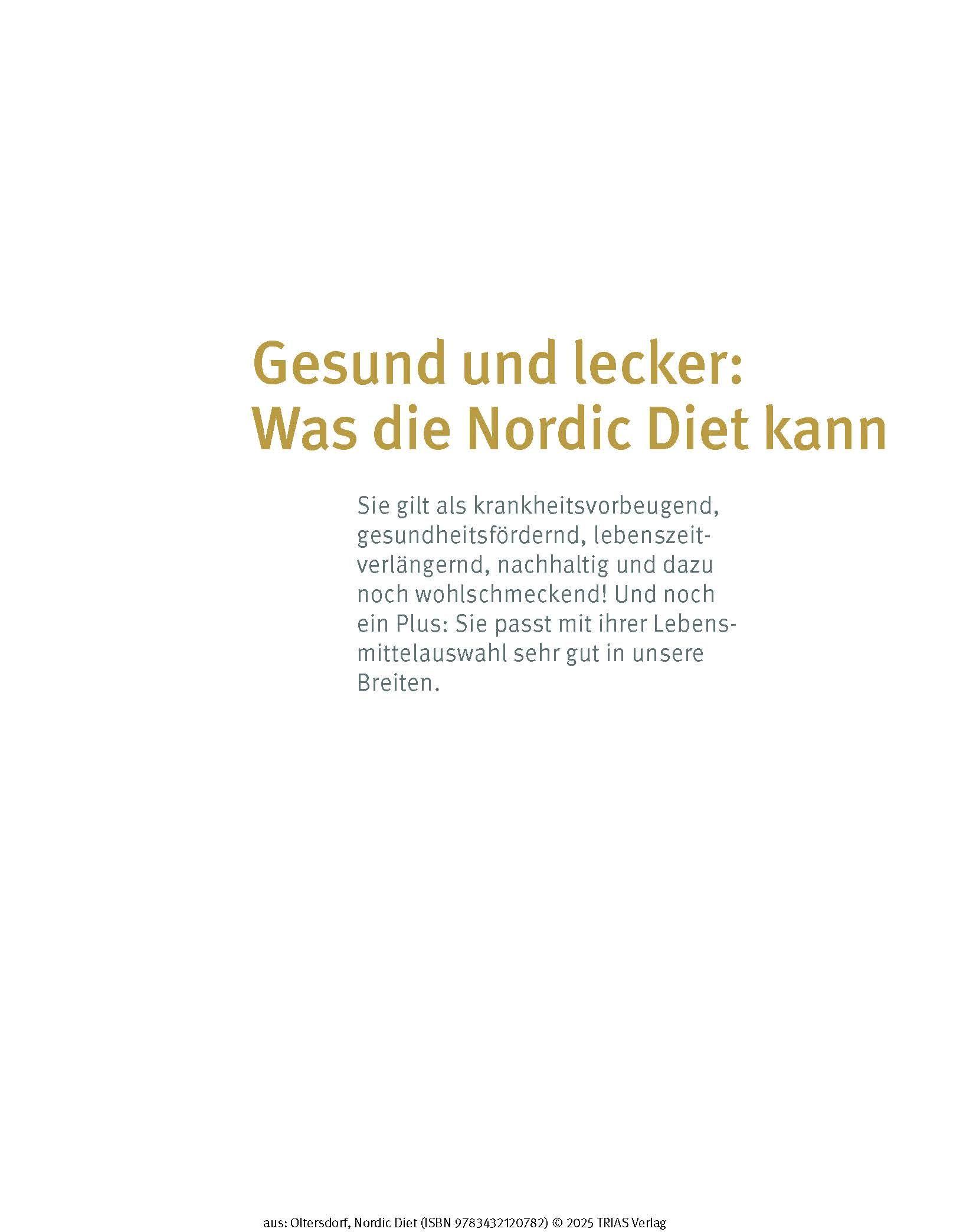 Beispielinhalt (Bild) Medical Cooking: Nordic Diet