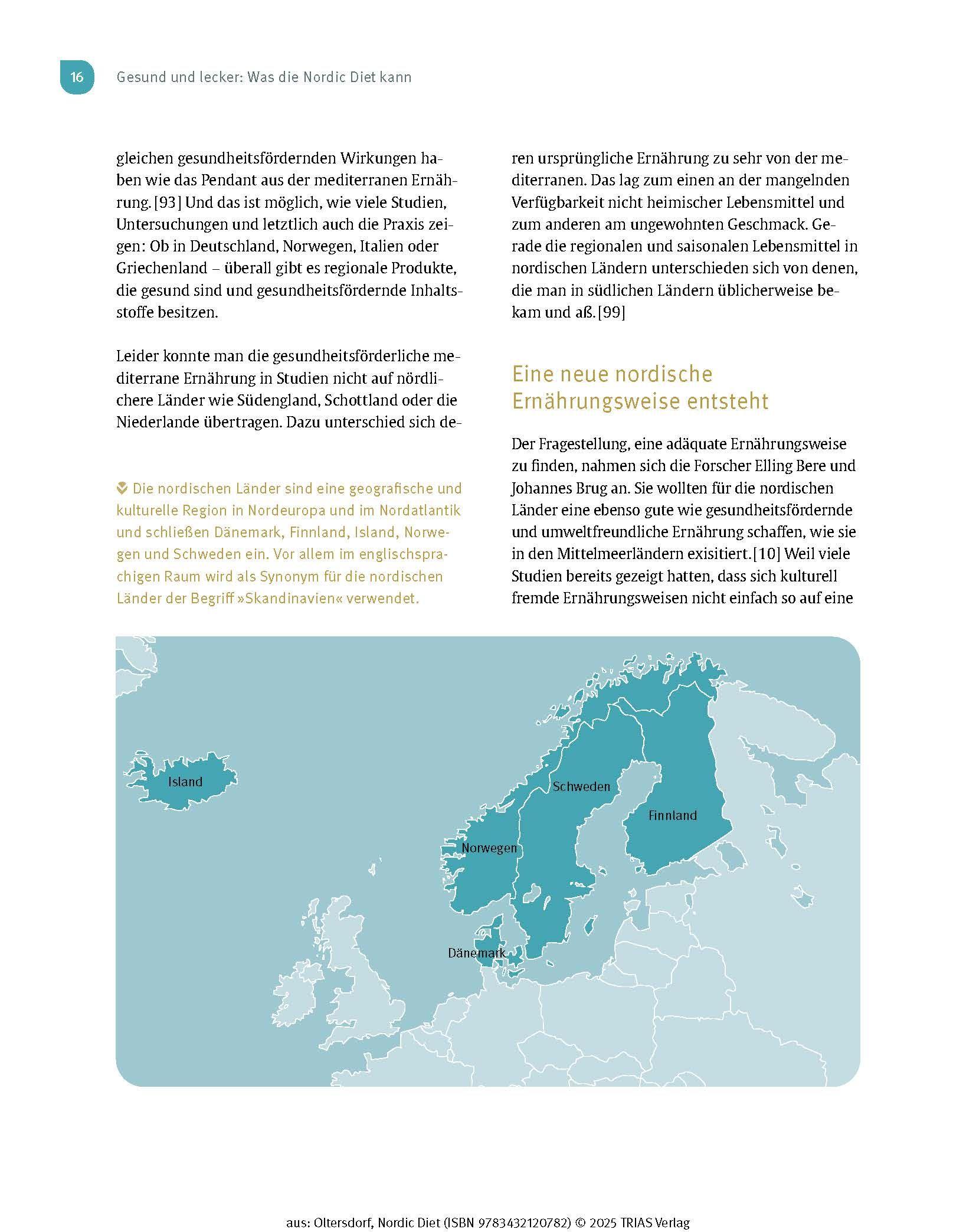 Beispielinhalt (Bild) Medical Cooking: Nordic Diet