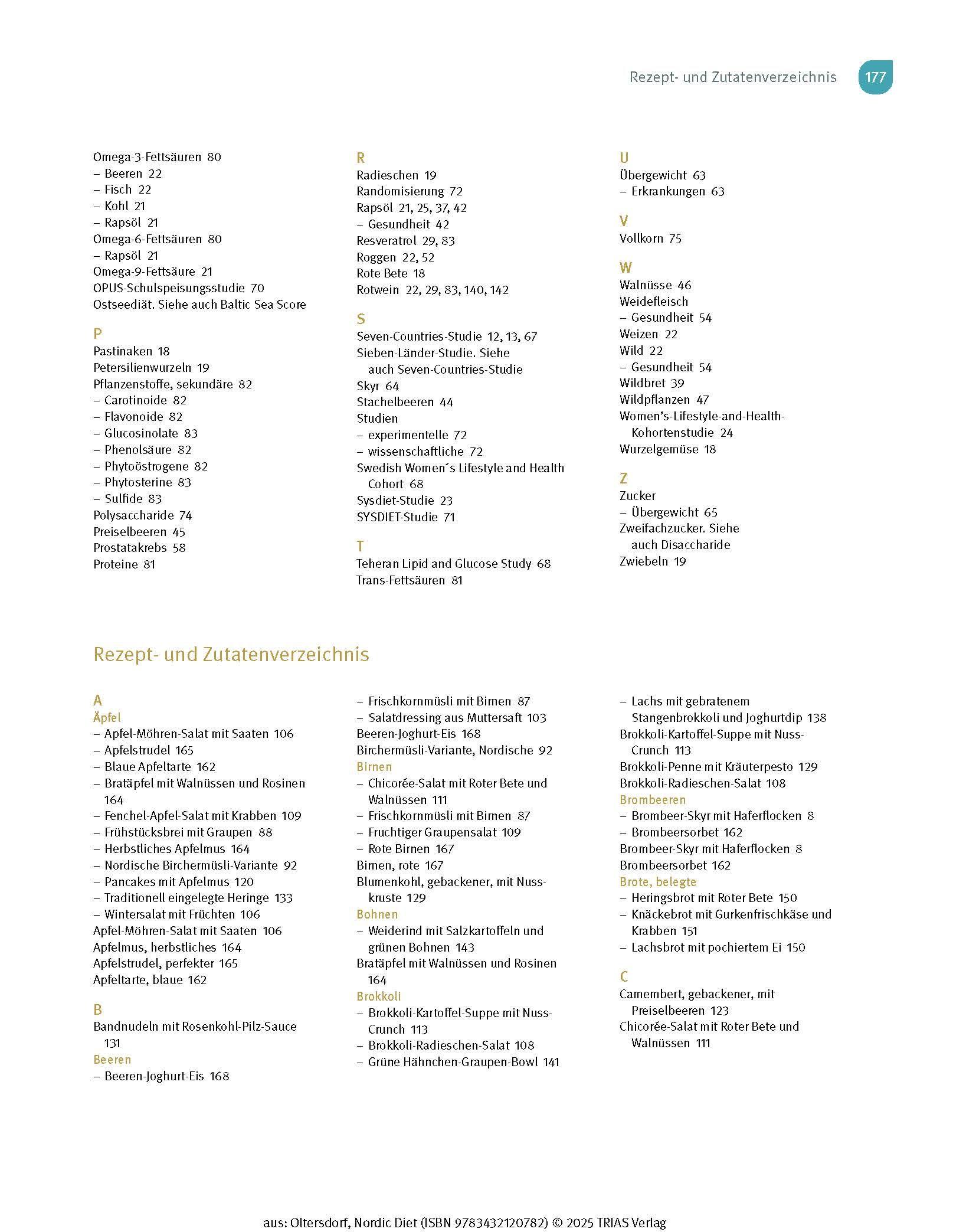 Beispielinhalt (Bild) Medical Cooking: Nordic Diet