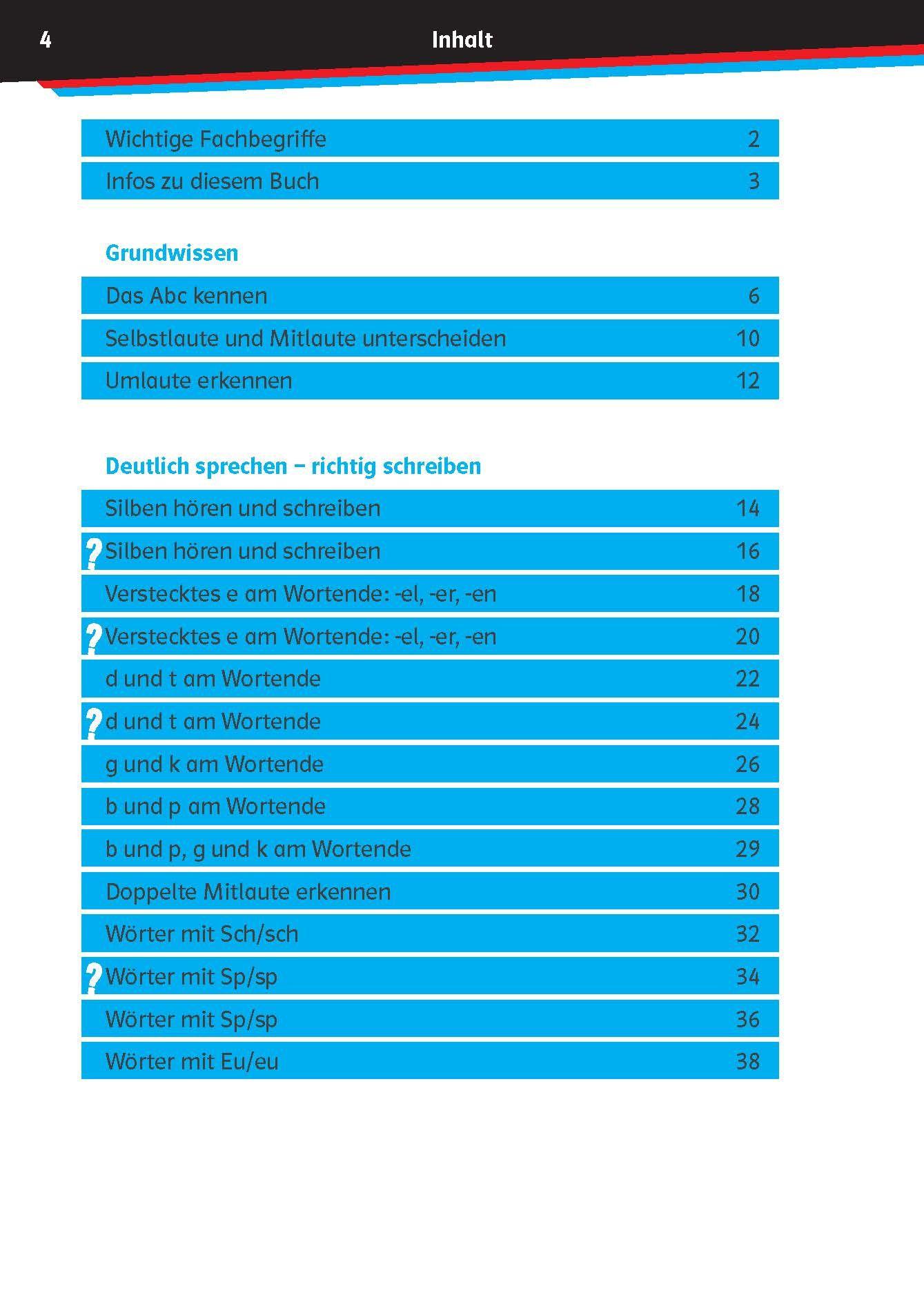 Beispielinhalt (Bild) Die drei ??? Kids: Mein Übungsheft Deutsch 2. Klasse - Richtig schreiben