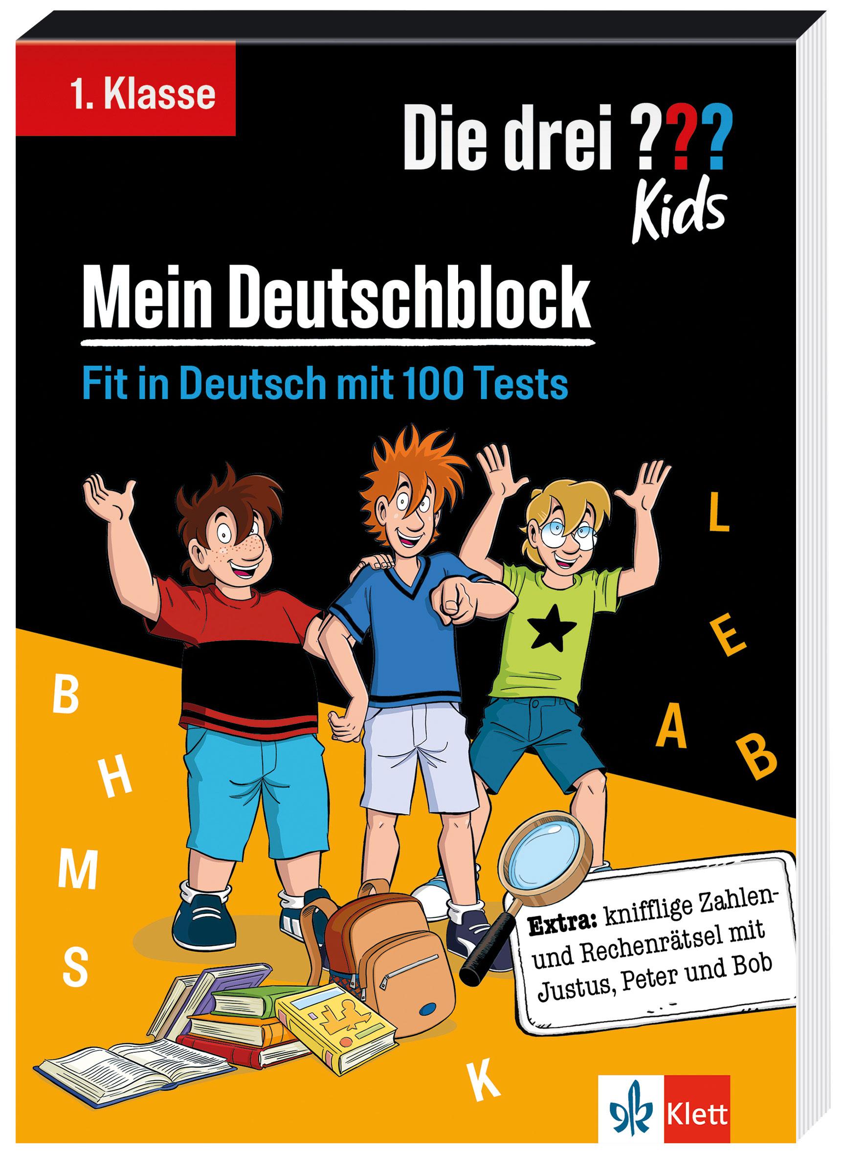 Vorderes Coverbild Die drei ??? Kids: Mein Deutschblock 1. Klasse