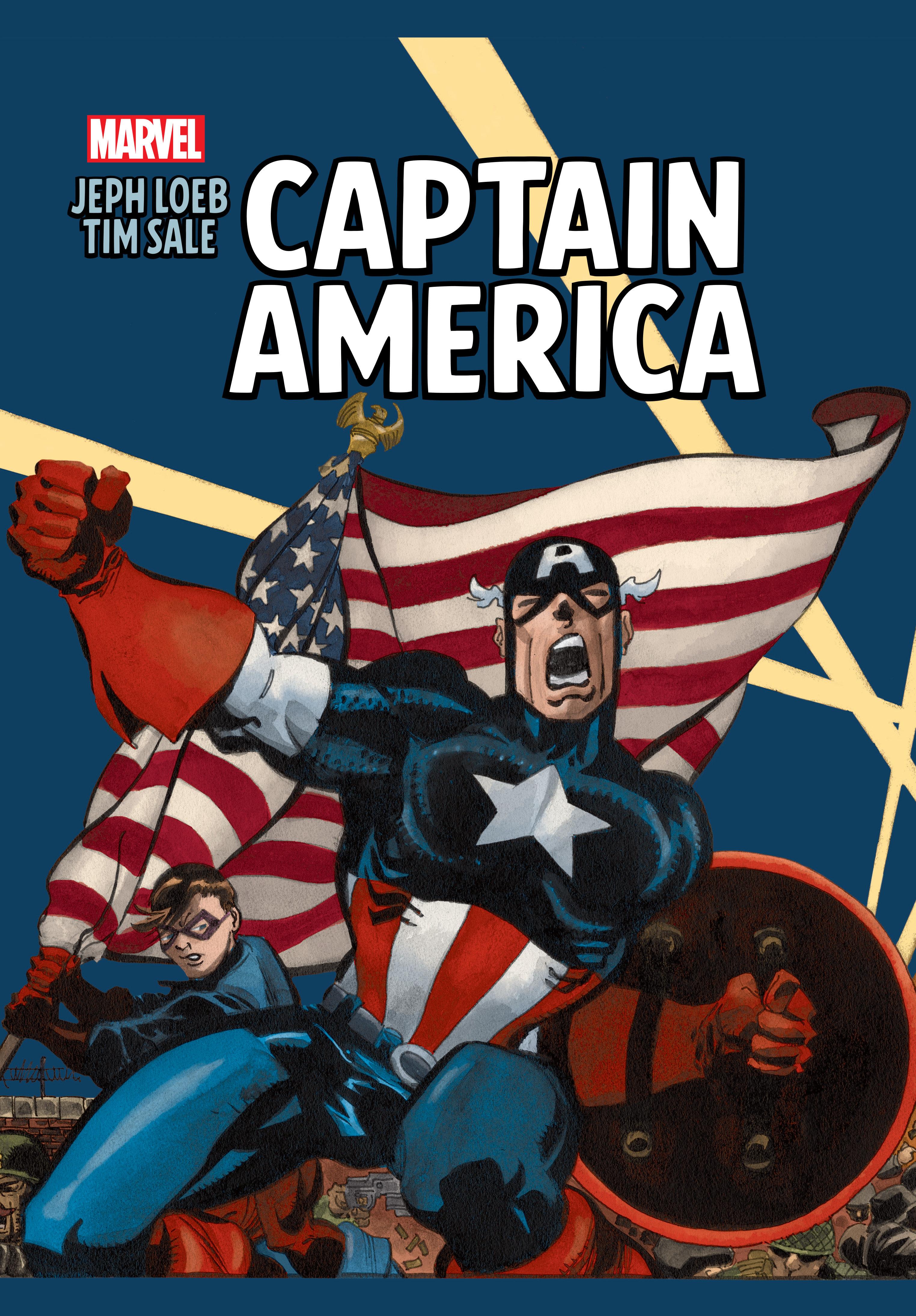 Vorderes Coverbild Jeph Loeb & Tim Sale: Captain America