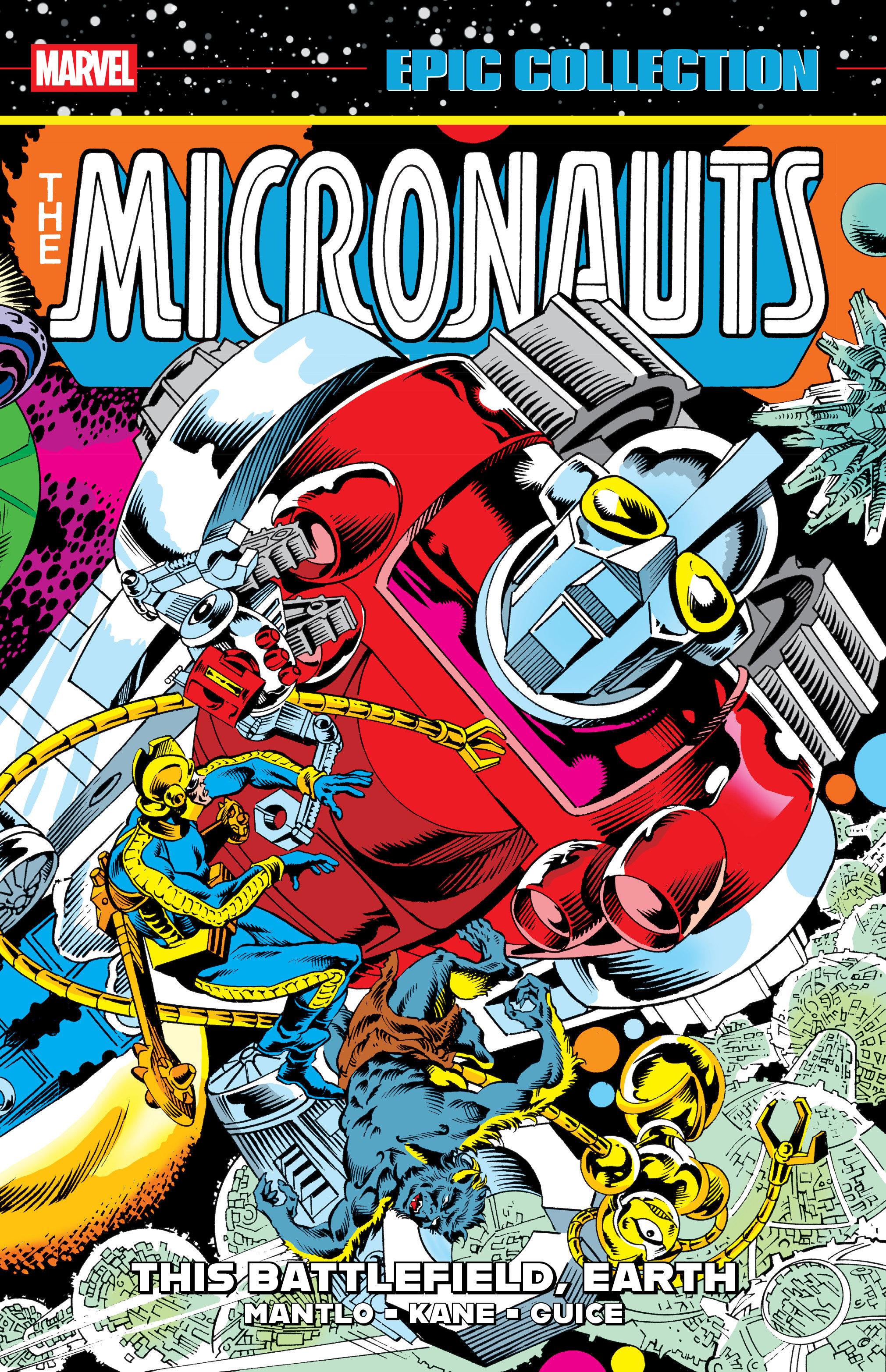 Vorderes Coverbild Micronauts Epic Collection: The Original Marvel Years - This Battlefield, Earth