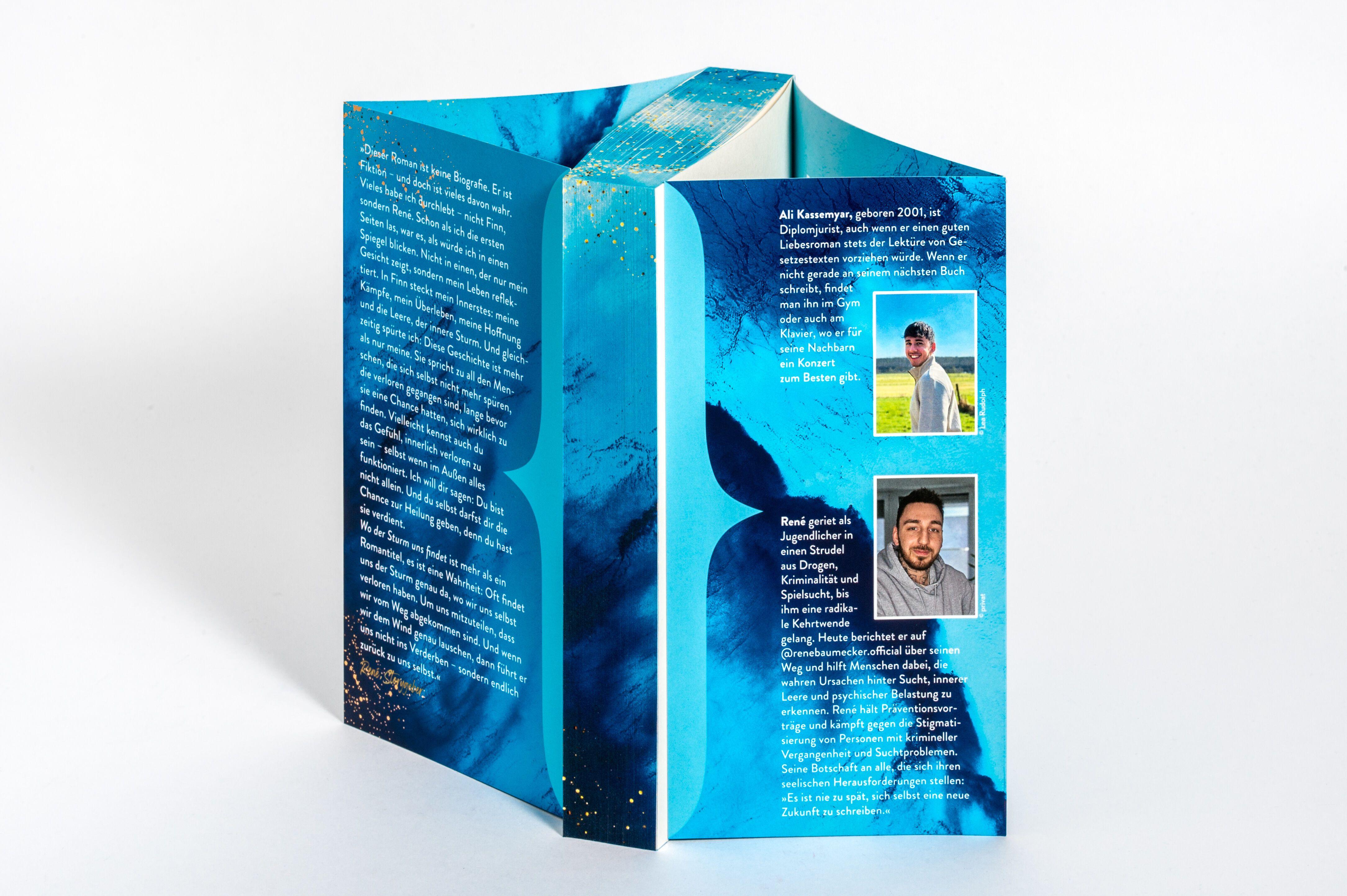 Beispielinhalt (Bild) Wo der Sturm uns findet - Based on René's Story