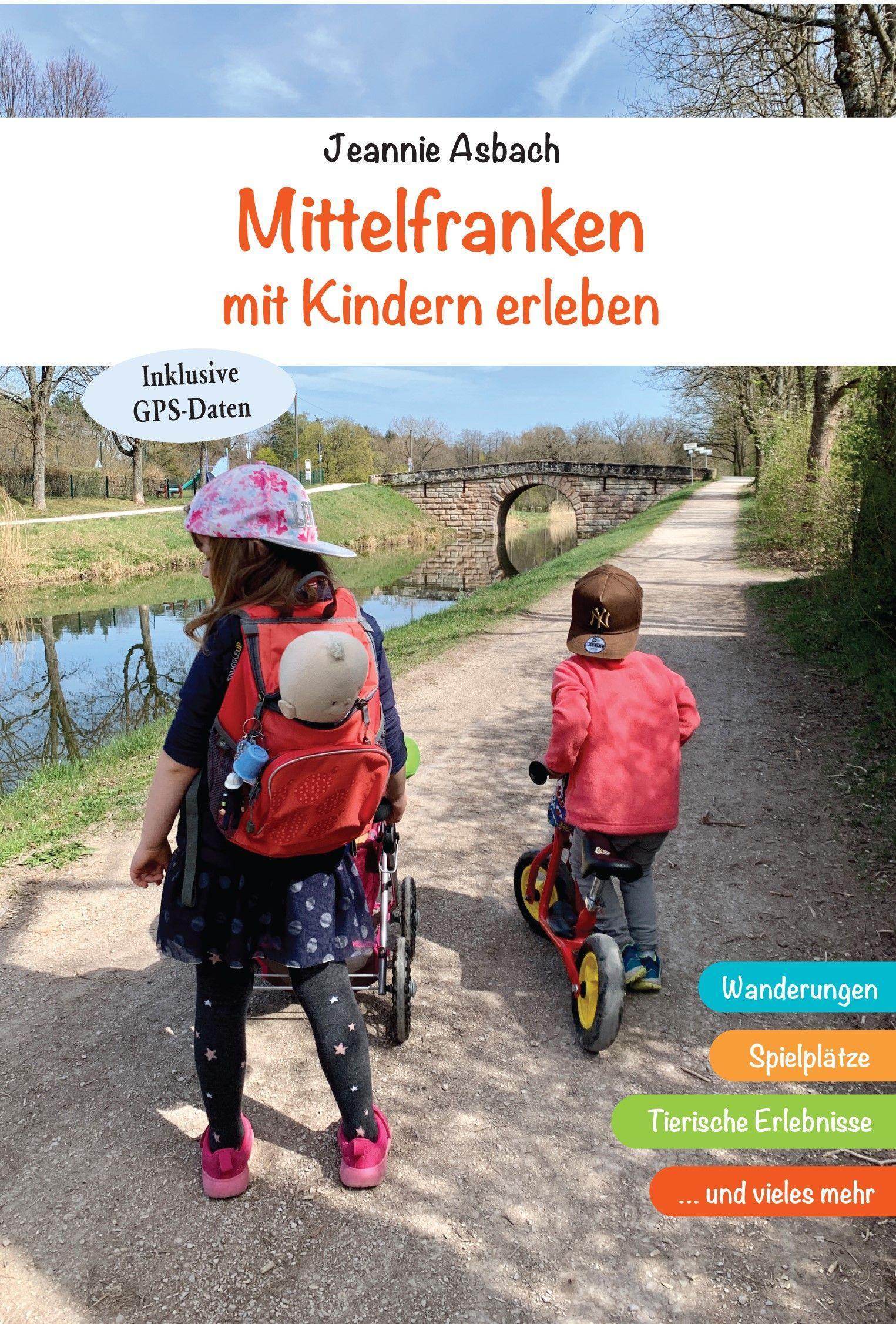 Vorderes Coverbild Mittelfranken mit Kindern erleben