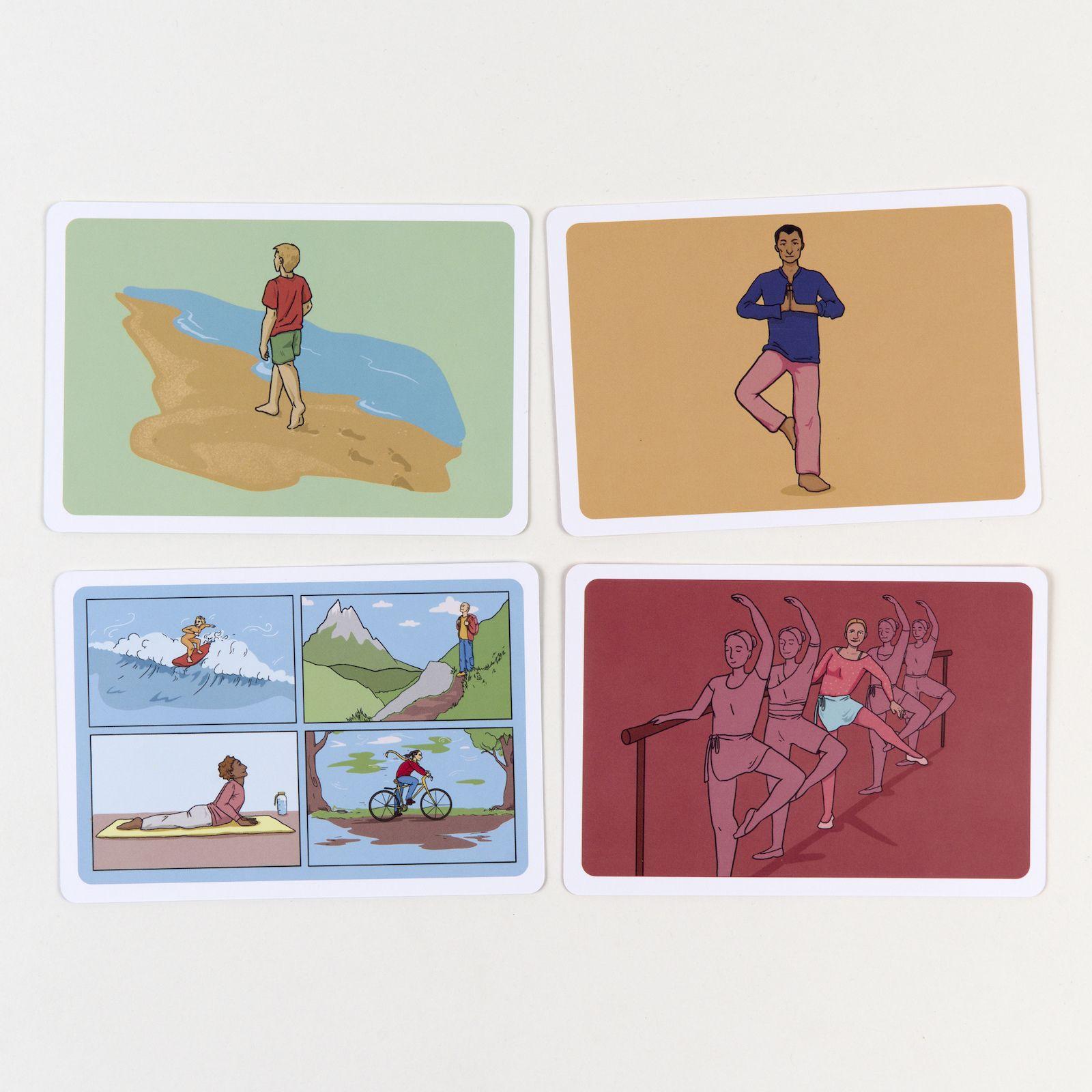 Beispielinhalt (Bild) Körperkompass, Energieball und Slow Motion