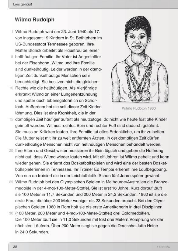 Beispielinhalt (Bild) Ich kann lesen 5 und 6 - im Set - 2 Schülerarbeitshefte 3. und 4. Klasse