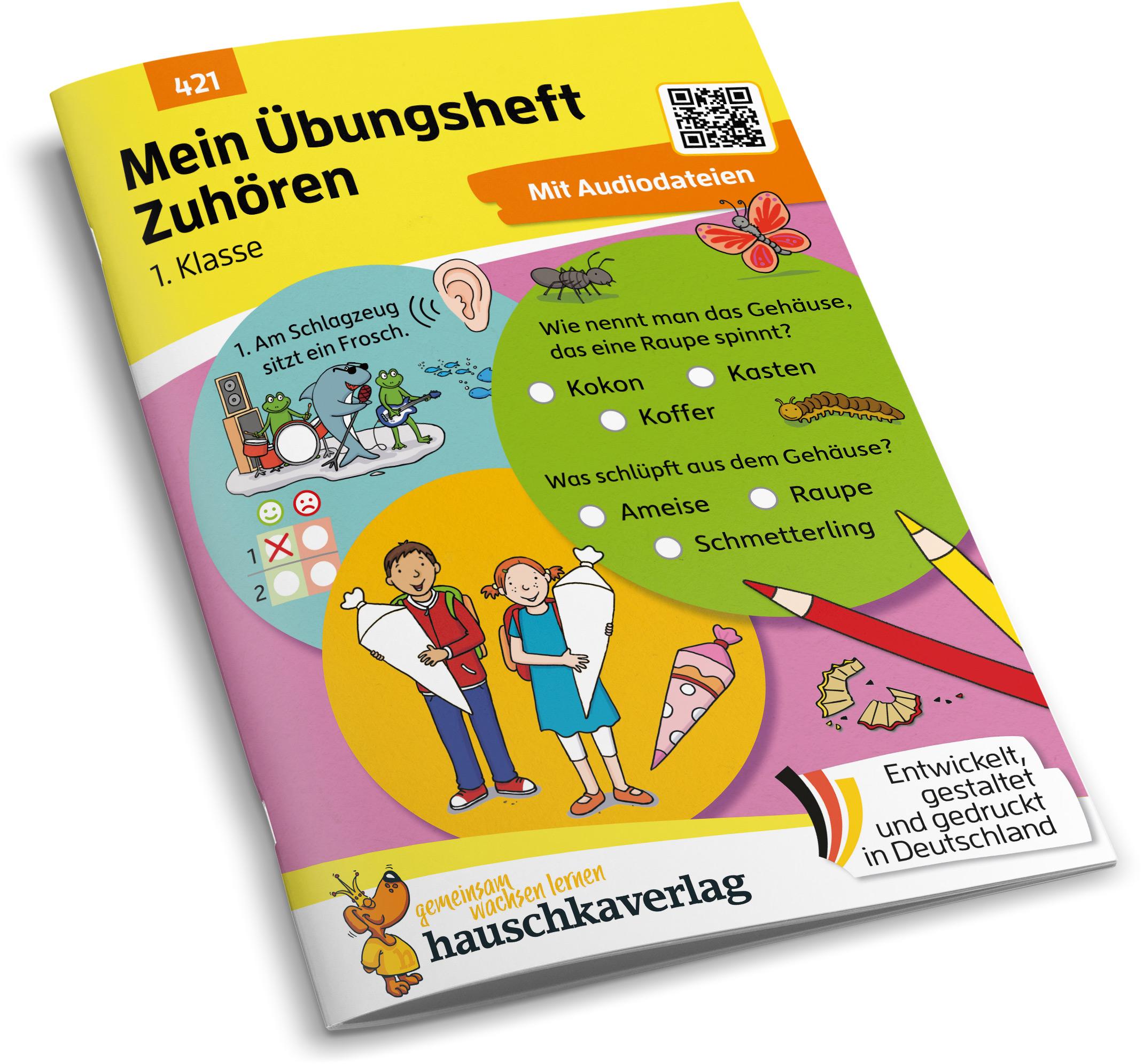 Beispielinhalt (Bild) Mein Übungsheft - Zuhören und verstehen 1. Klasse