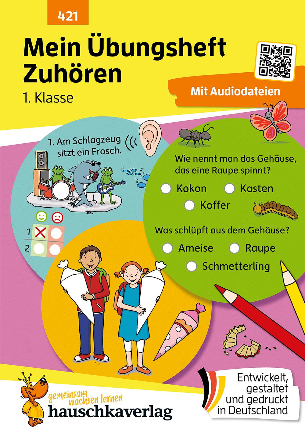 Vorderes Coverbild Mein Übungsheft - Zuhören und verstehen 1. Klasse