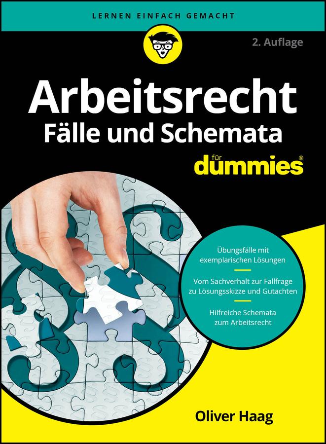 Vorderes Coverbild Arbeitsrecht Fälle und Schemata für Dummies