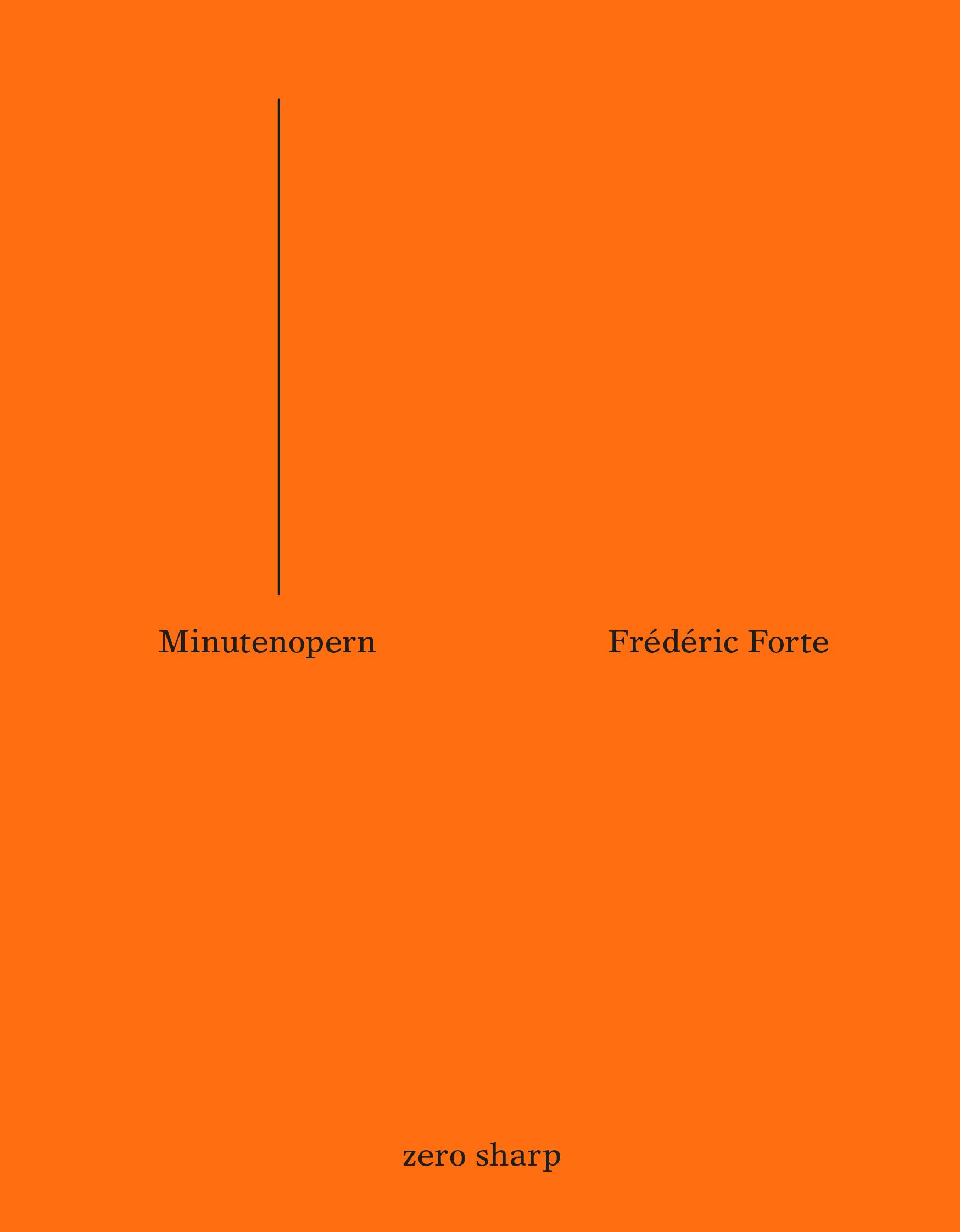 Vorderes Coverbild Minutenopern