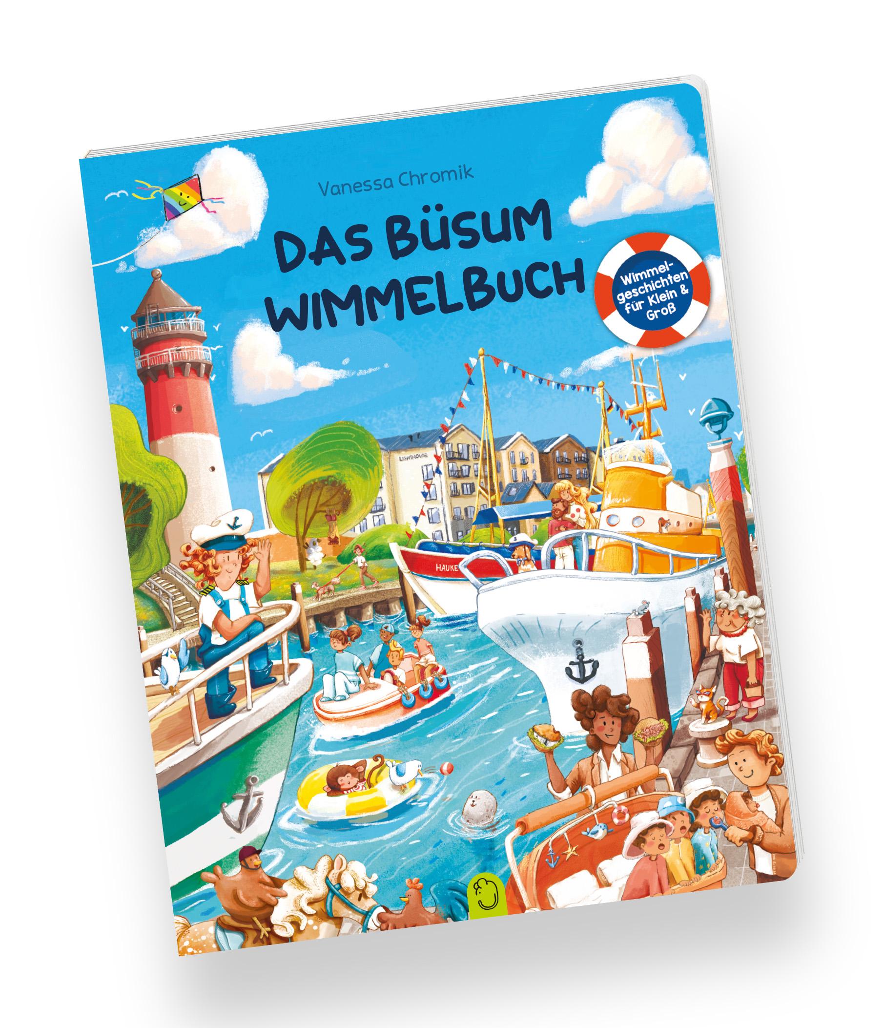 Vorderes Coverbild Das Büsum Wimmelbuch
