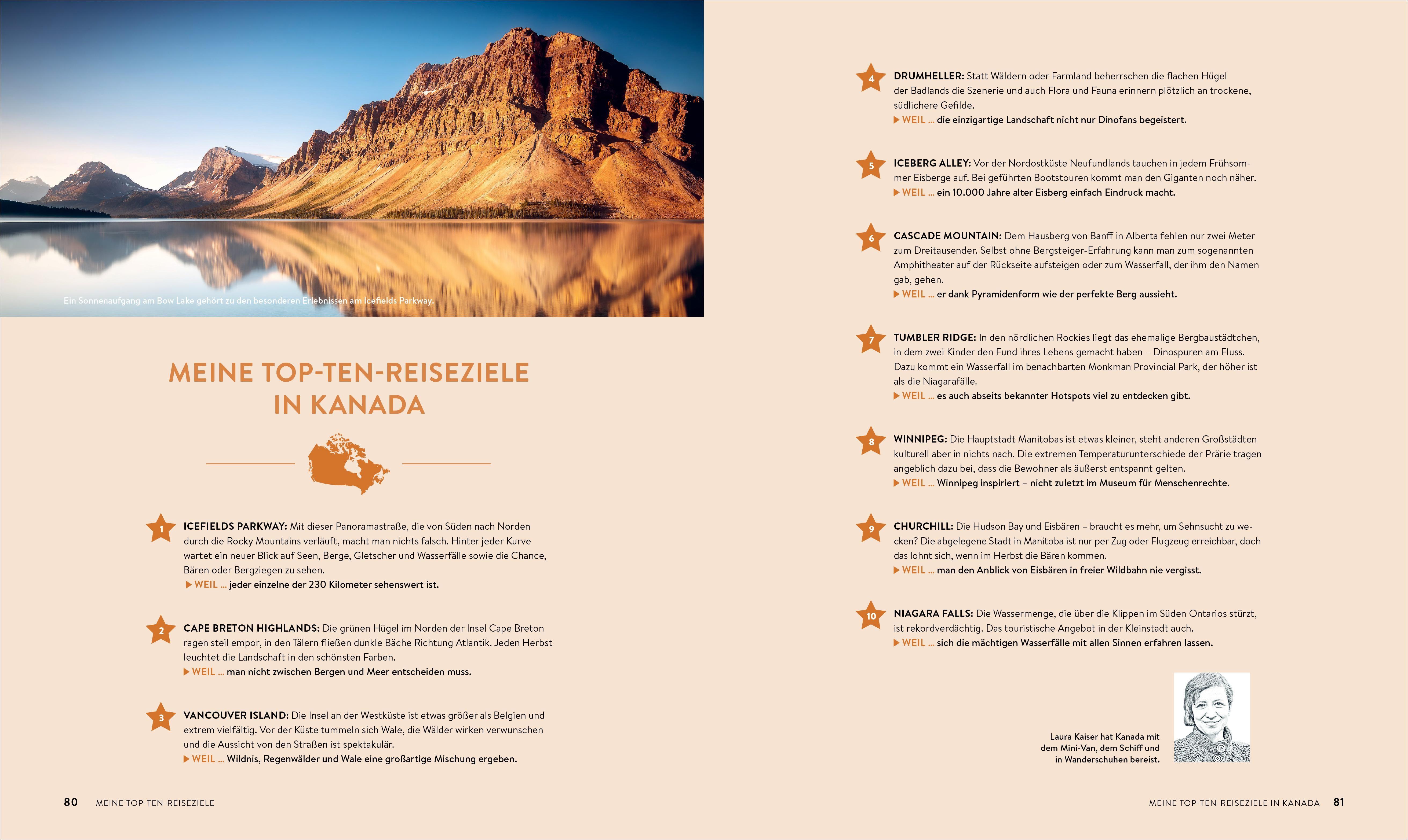Beispielinhalt (Bild) Roadtrips Kanada