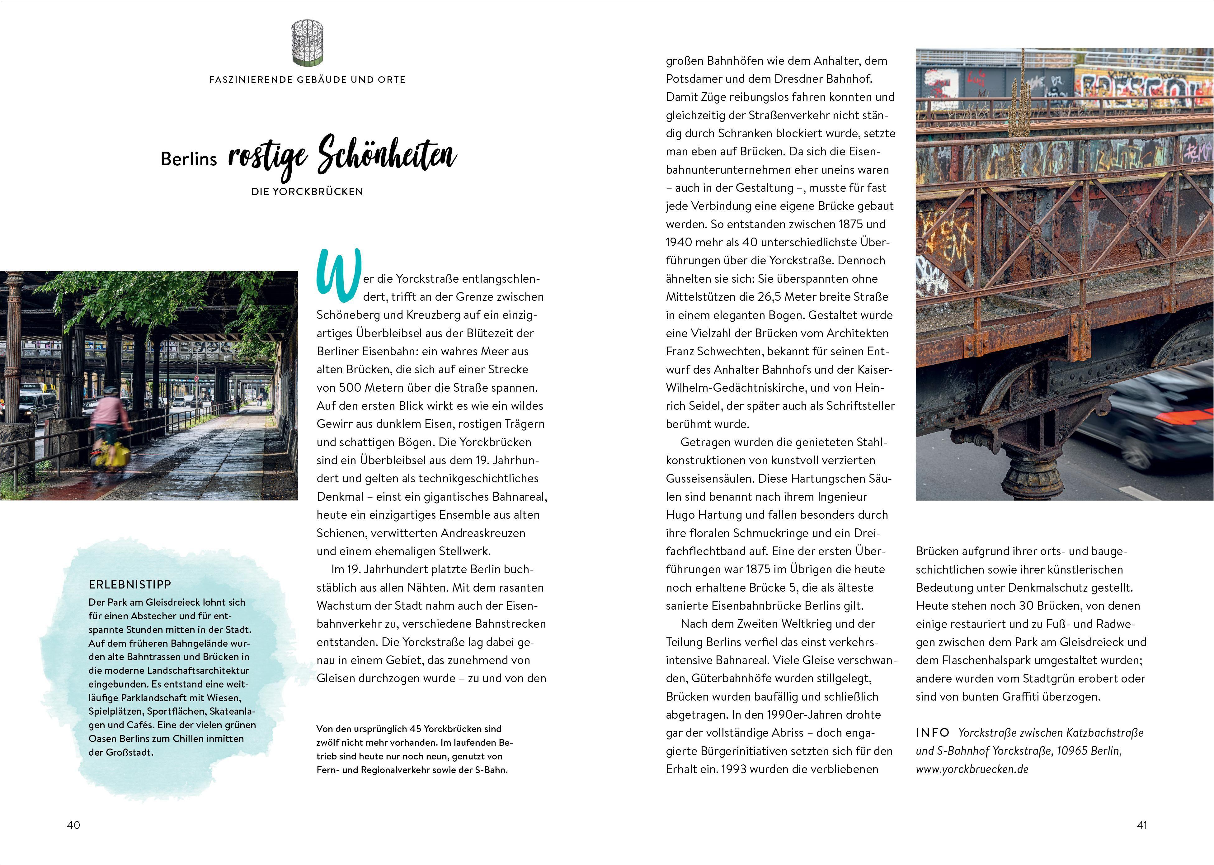 Beispielinhalt (Bild) Das Buch der kuriosen Orte in Berlin