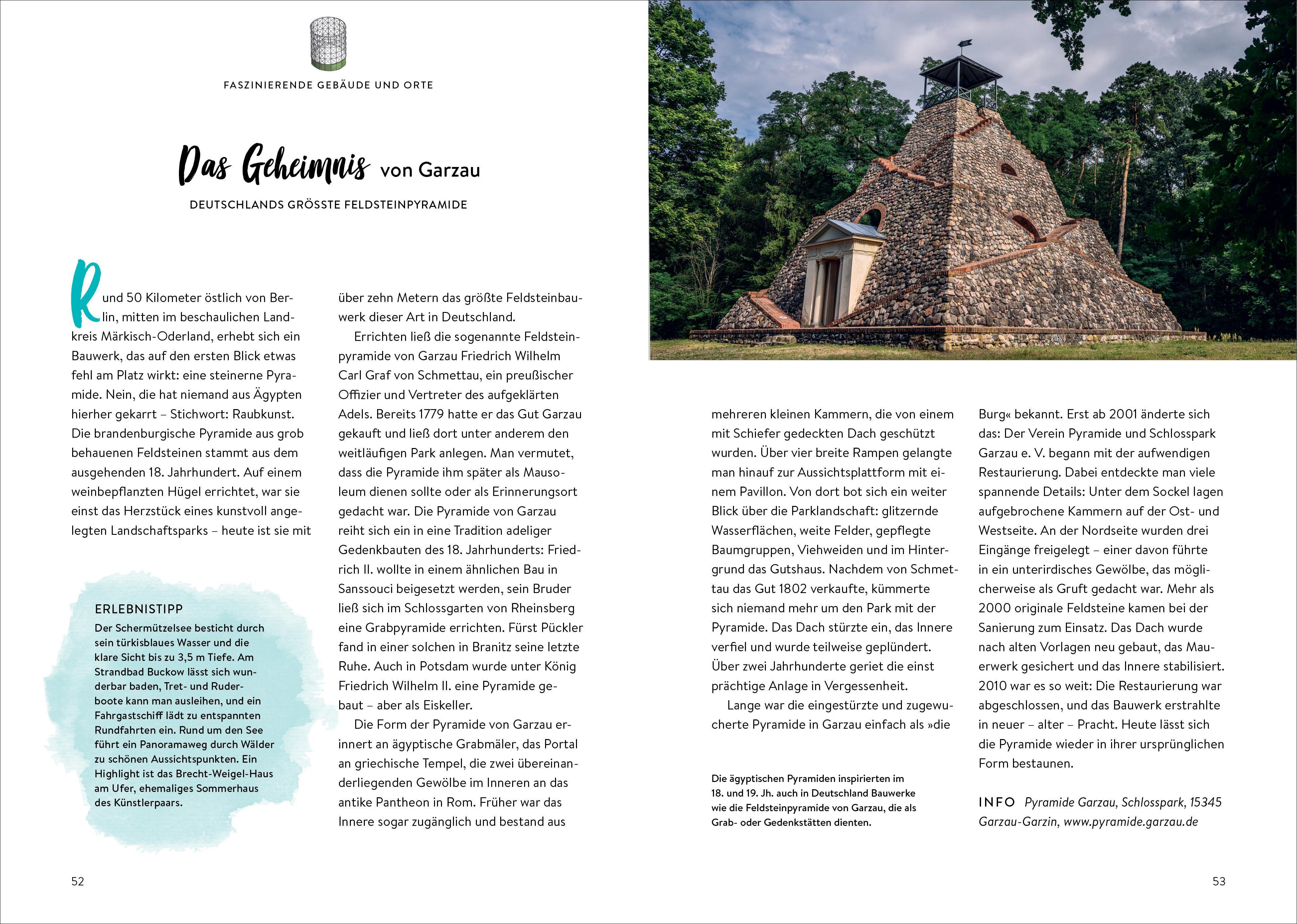 Beispielinhalt (Bild) Das Buch der kuriosen Orte in Berlin