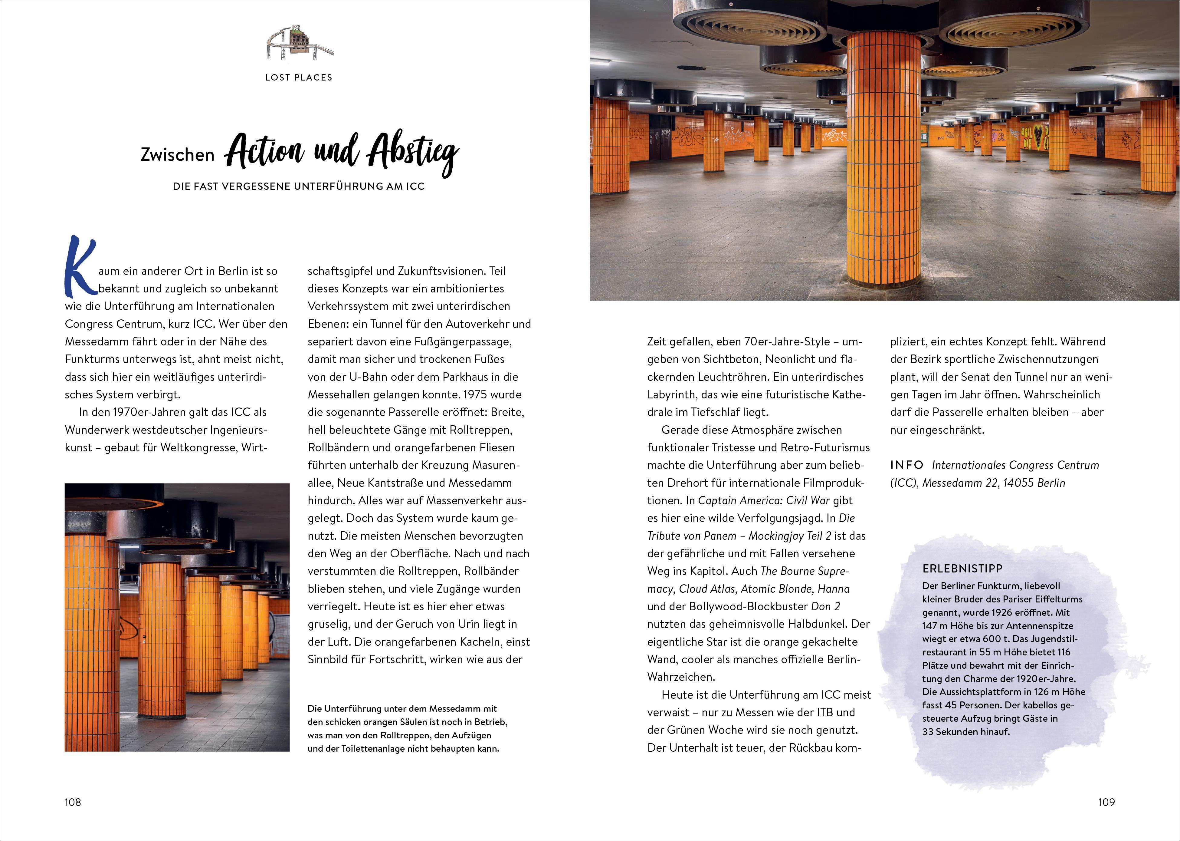 Beispielinhalt (Bild) Das Buch der kuriosen Orte in Berlin