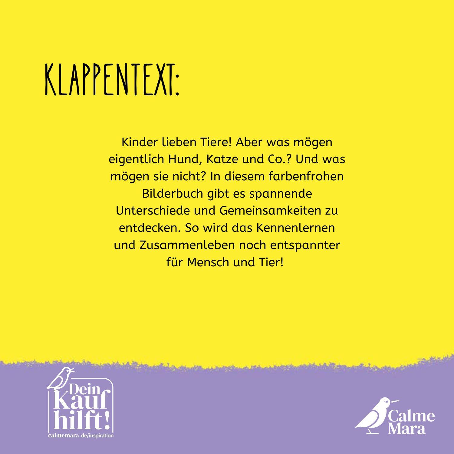 Beispielinhalt (Bild) Das mag ich - Das mag ich nicht