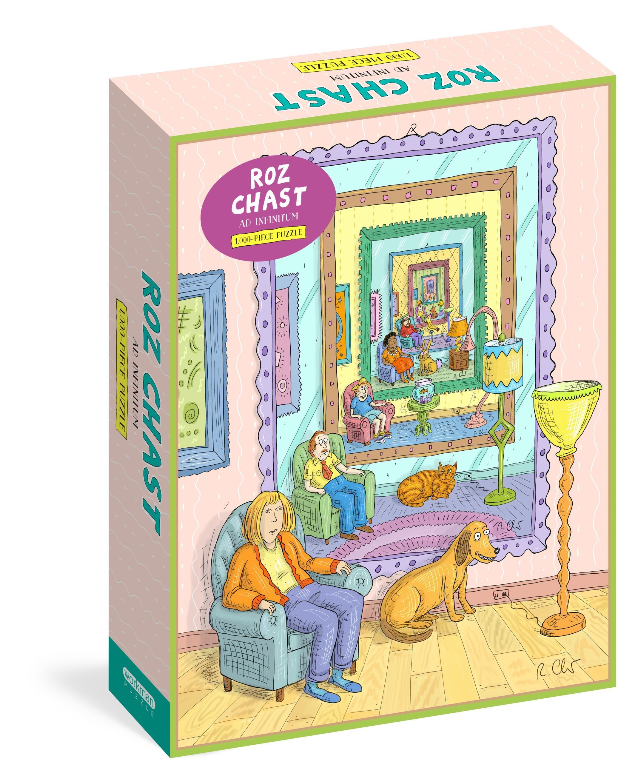 Vorderes Coverbild Roz Chast: AD Infinitum 1,000-Piece Puzzle