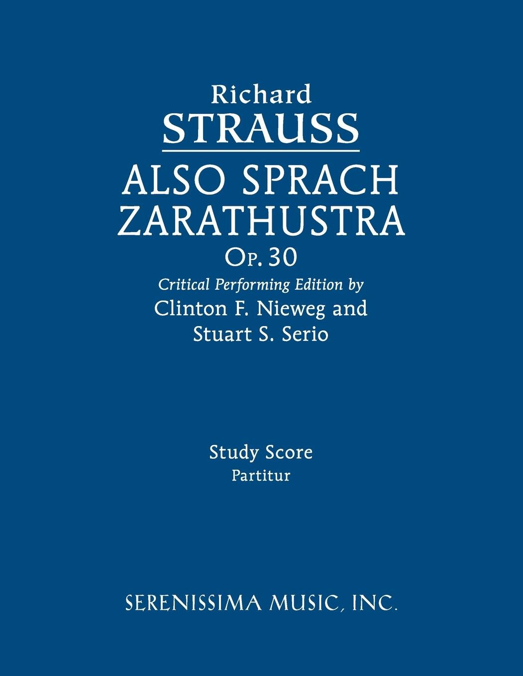 Vorderes Coverbild Also sprach Zarathustra, Op.30
