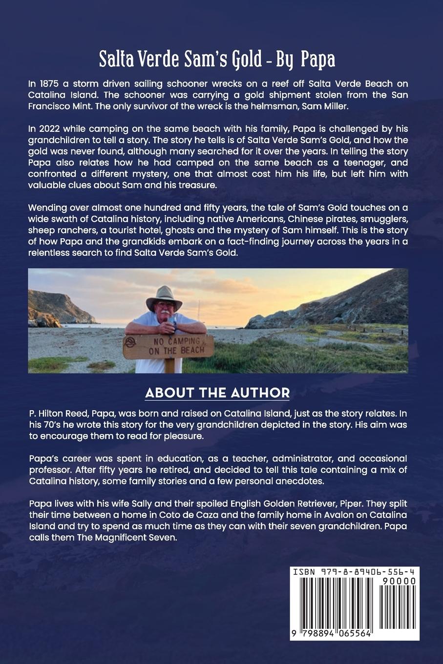 Rückseitencover Salta Verde Sam's Gold. -  By Papa