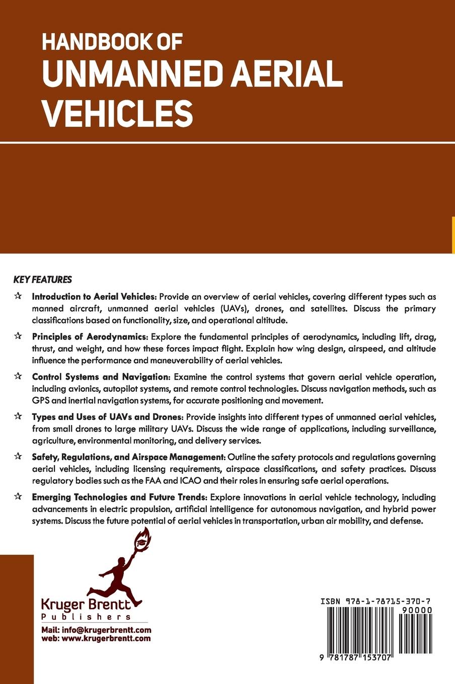 Rückseitencover Handbook of Unmanned Aerial Vehicles