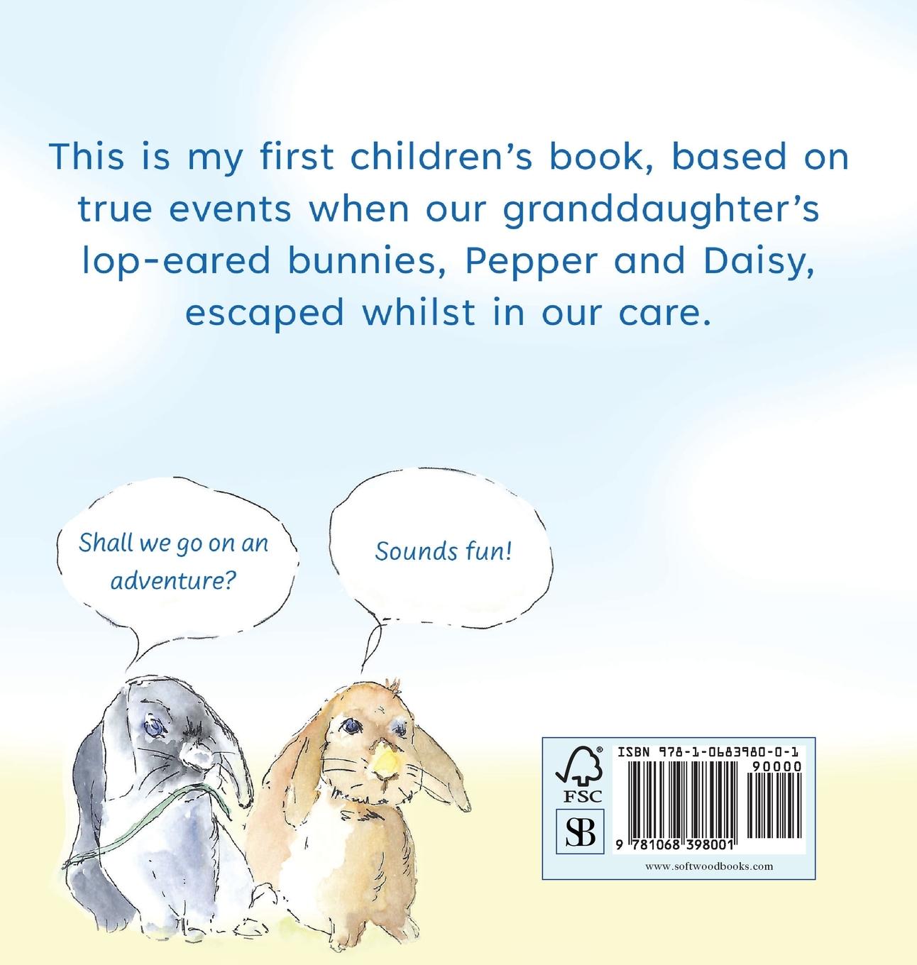 Rückseitencover Pepper and Daisy's Adventure