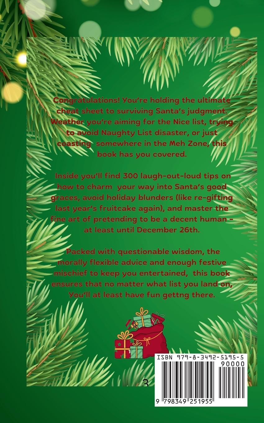 Rückseitencover Tips How Not To Get On Santa's Naughty List