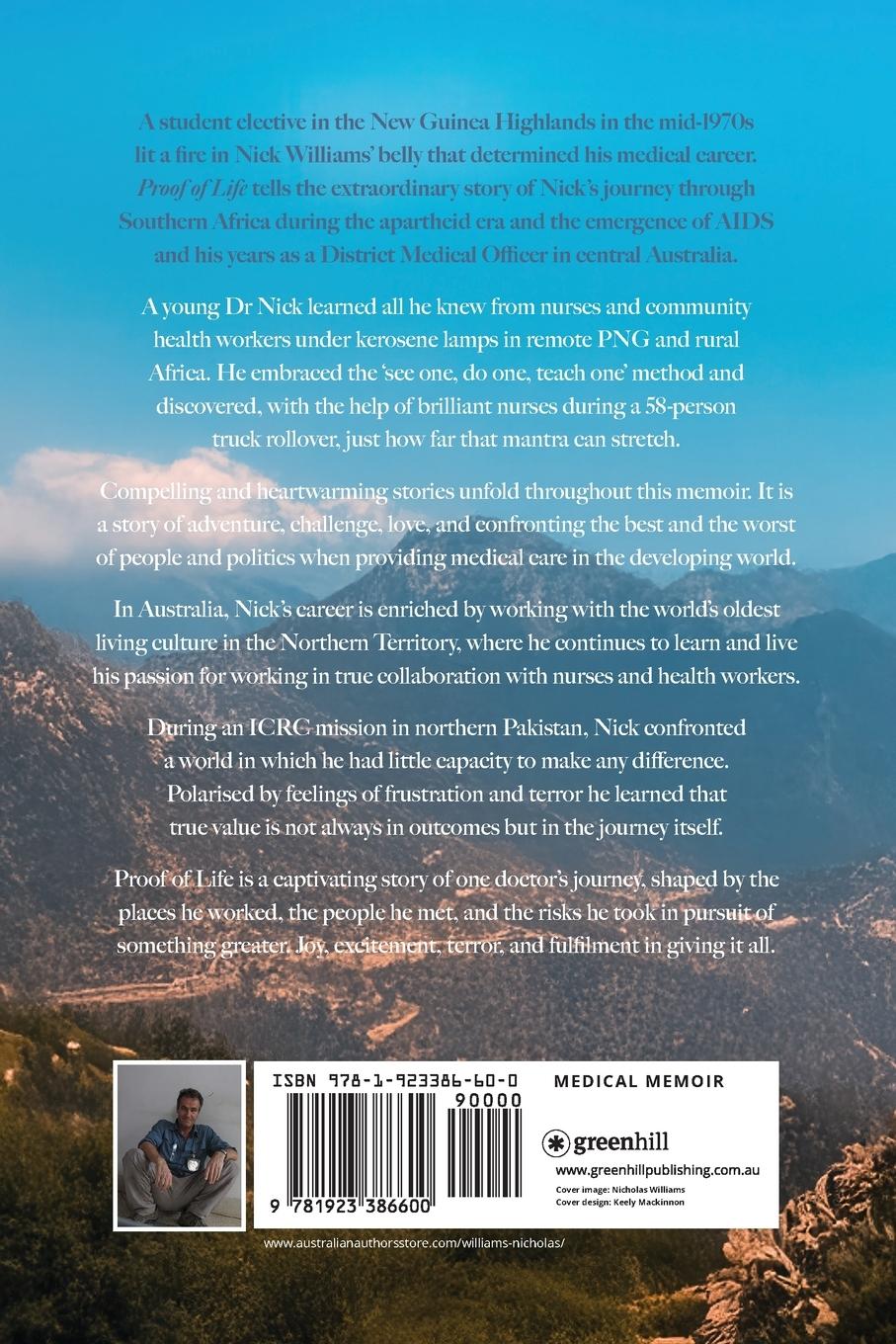 Rückseitencover Proof of Life