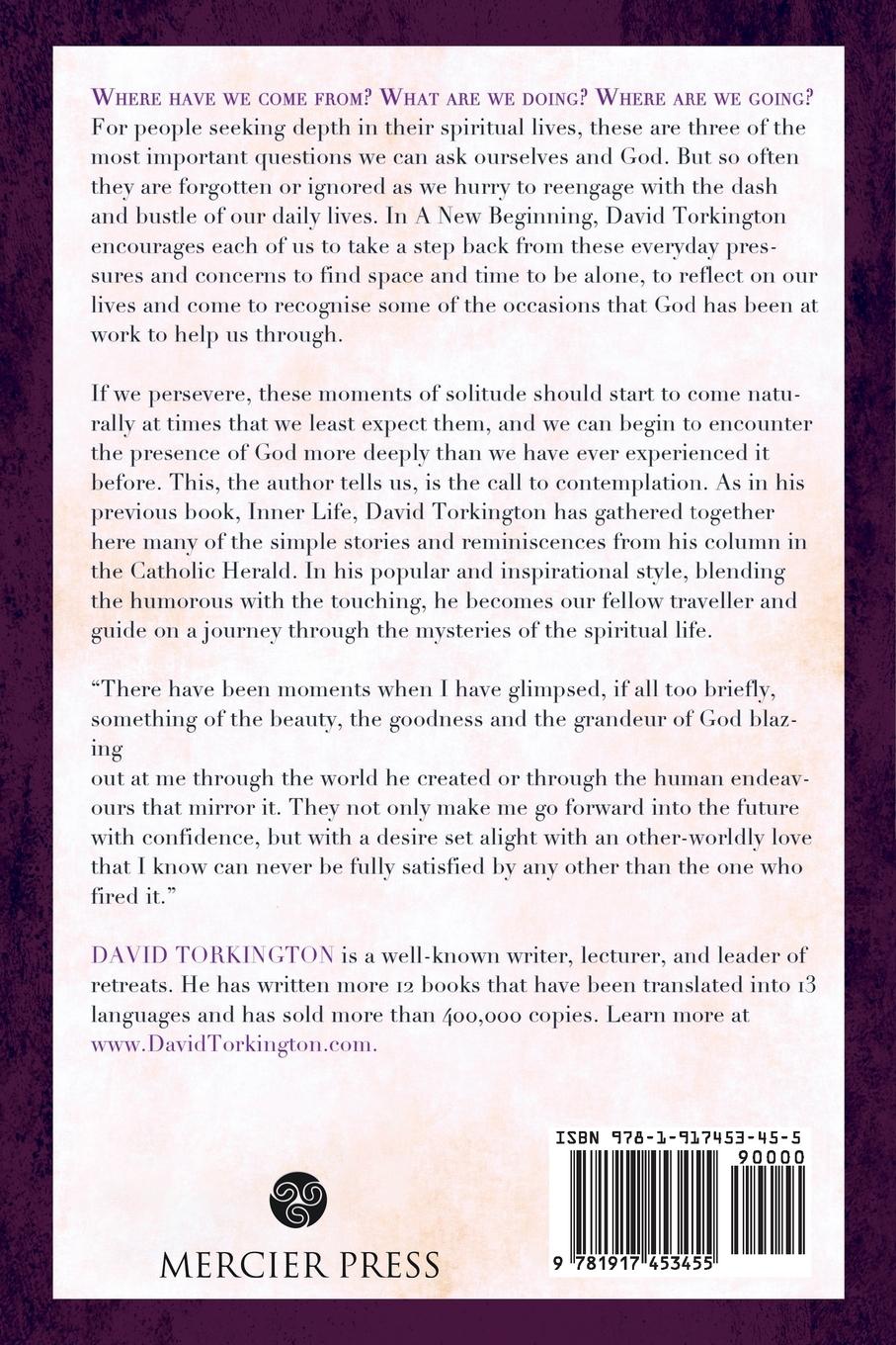 Rückseitencover A New Beginning