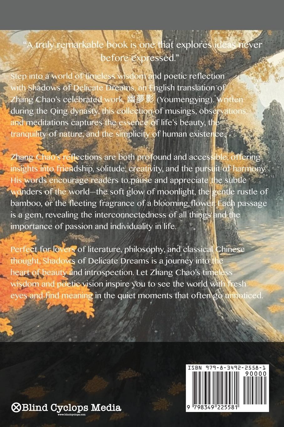 Rückseitencover Shadows of Delicate Dreams