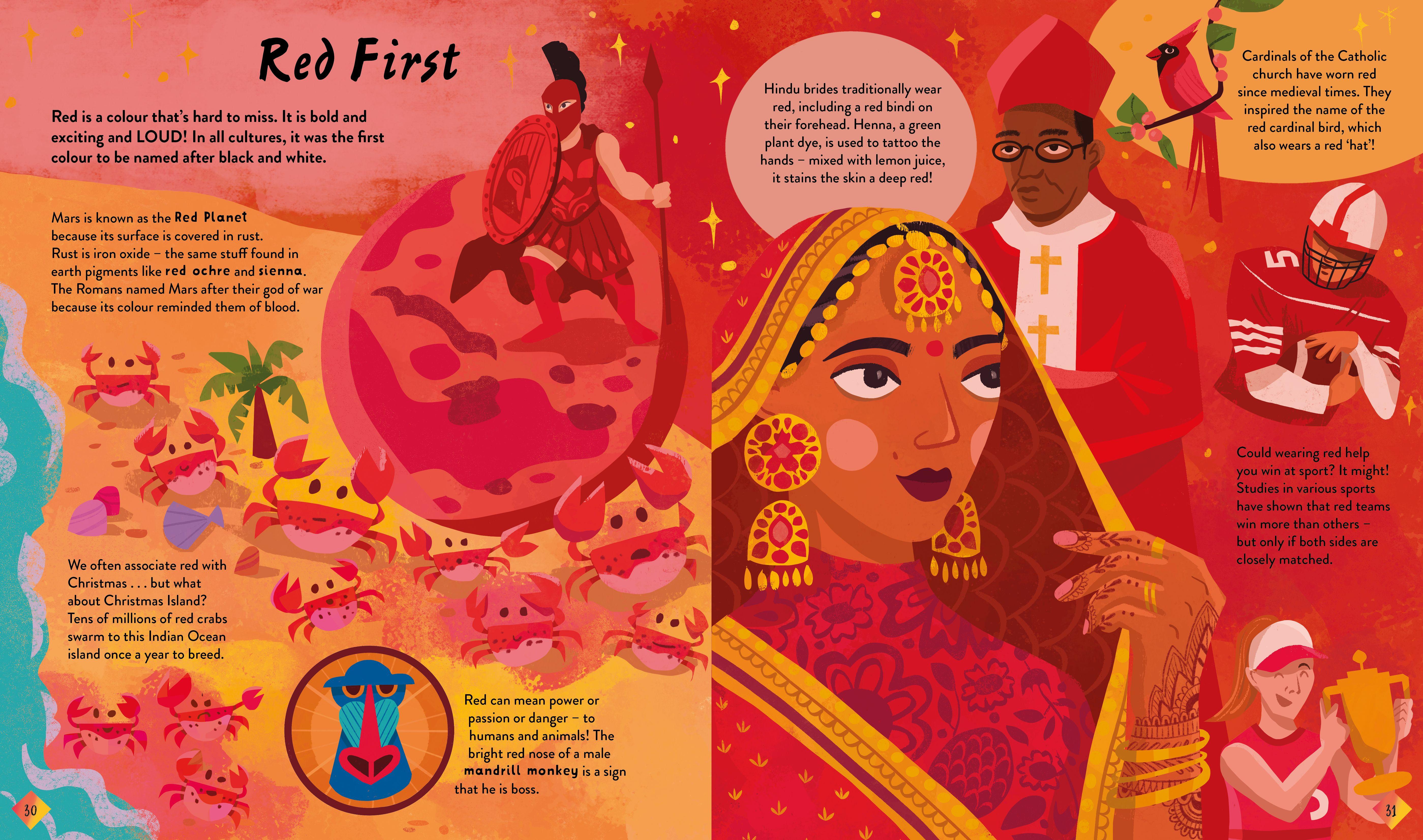 Beispielinhalt (Bild) The Stories and Secrets of Colours