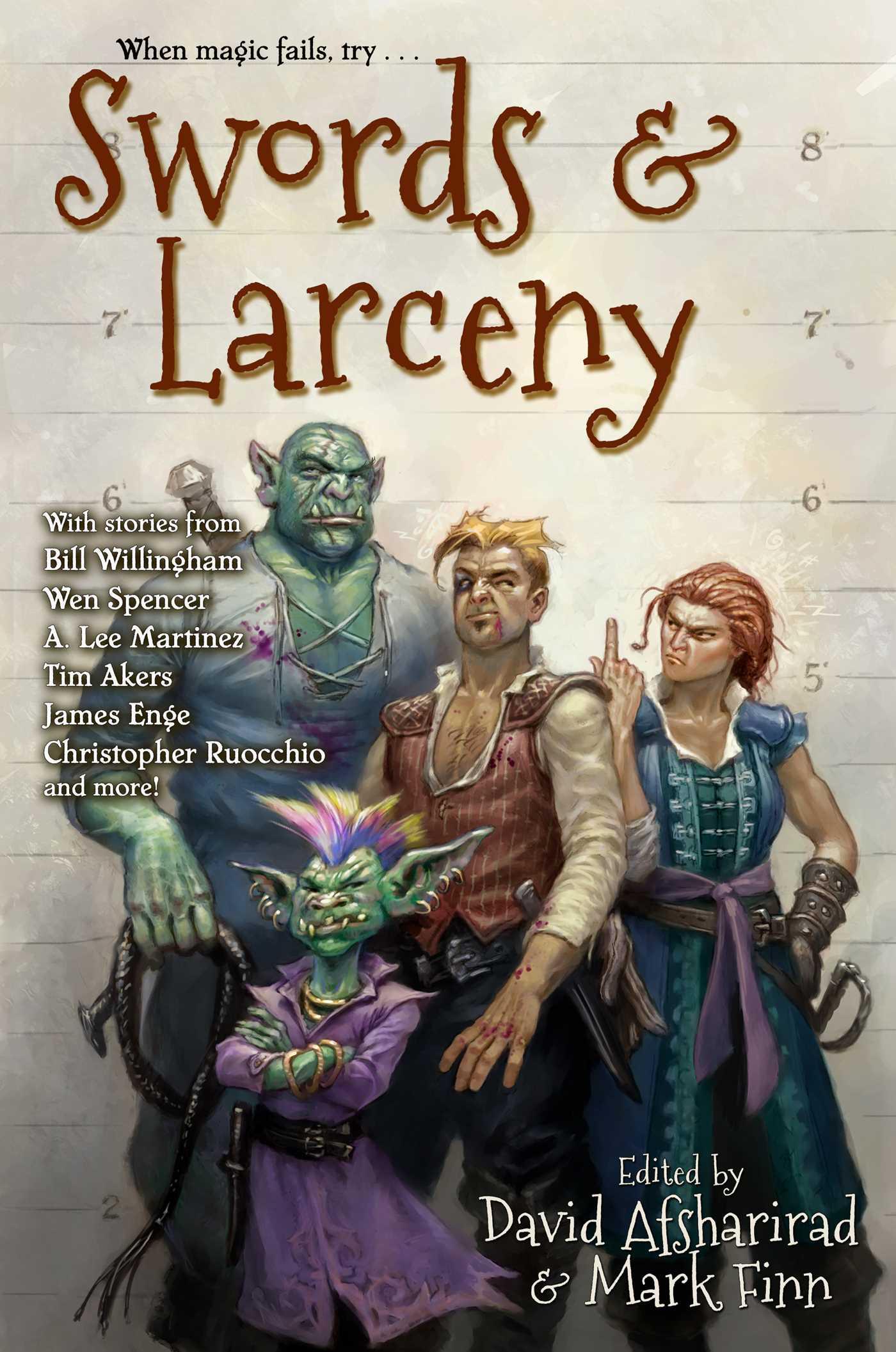 Vorderes Coverbild Swords & Larceny